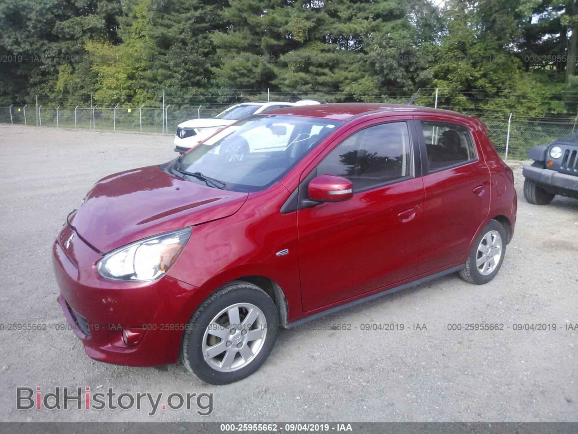 2015 MITSUBISHI MIRAGE - VIN: ML32A4HJ4FH054991 - Фото 2