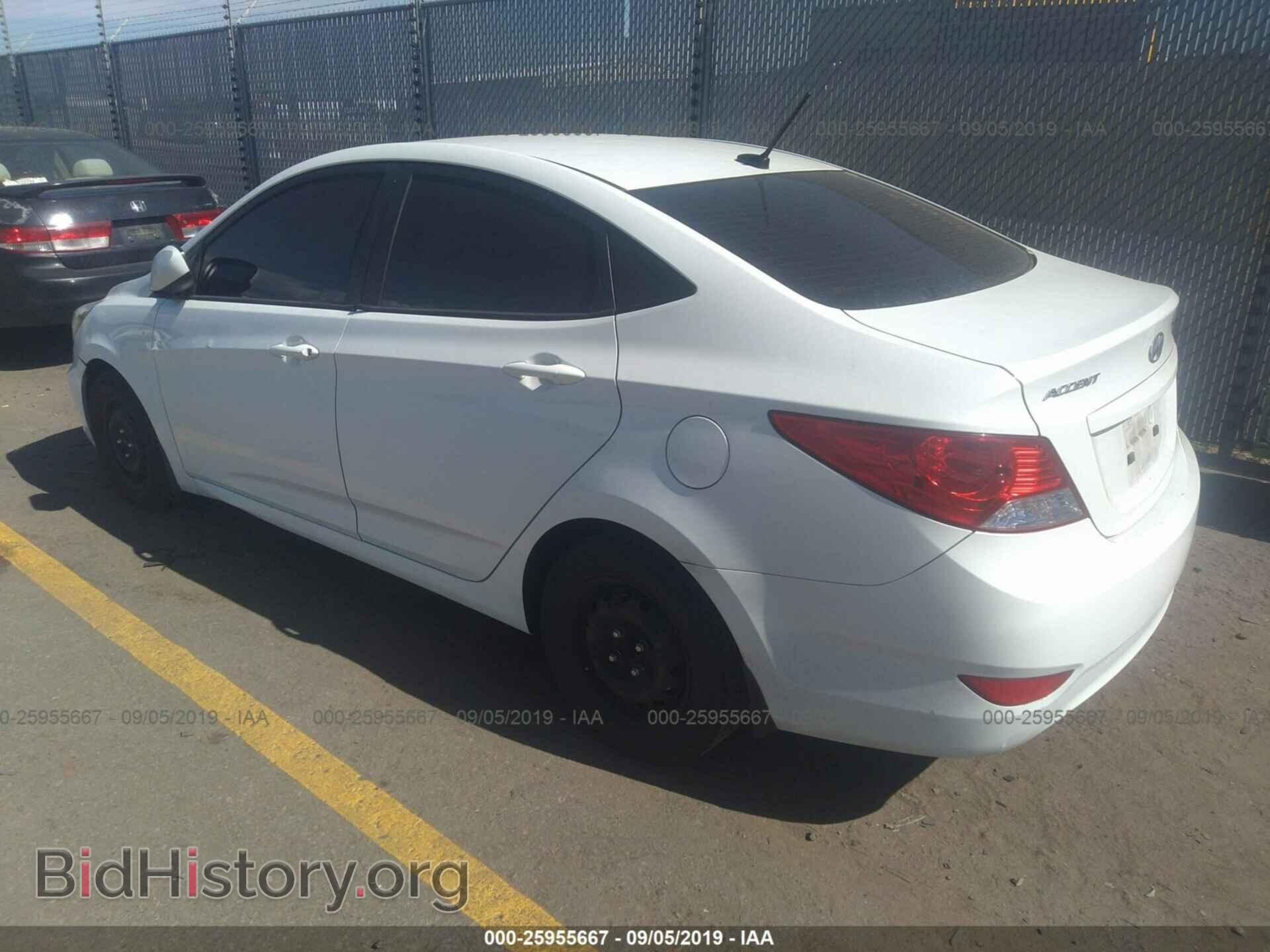 2012 HYUNDAI ACCENT - VIN: KMHCT4AEXCU212029 - Фото 3