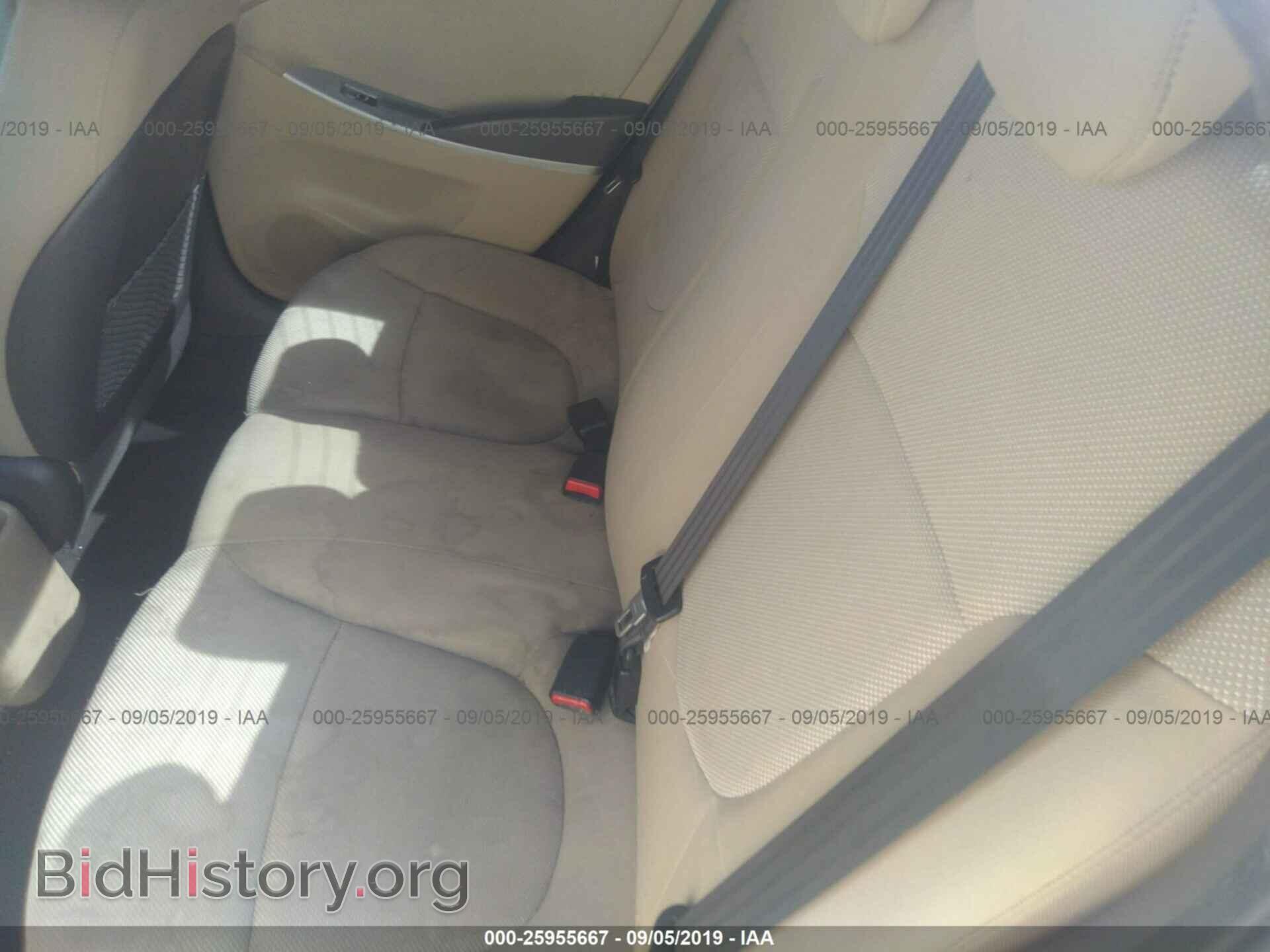 2012 HYUNDAI ACCENT - VIN: KMHCT4AEXCU212029 - Фото 8