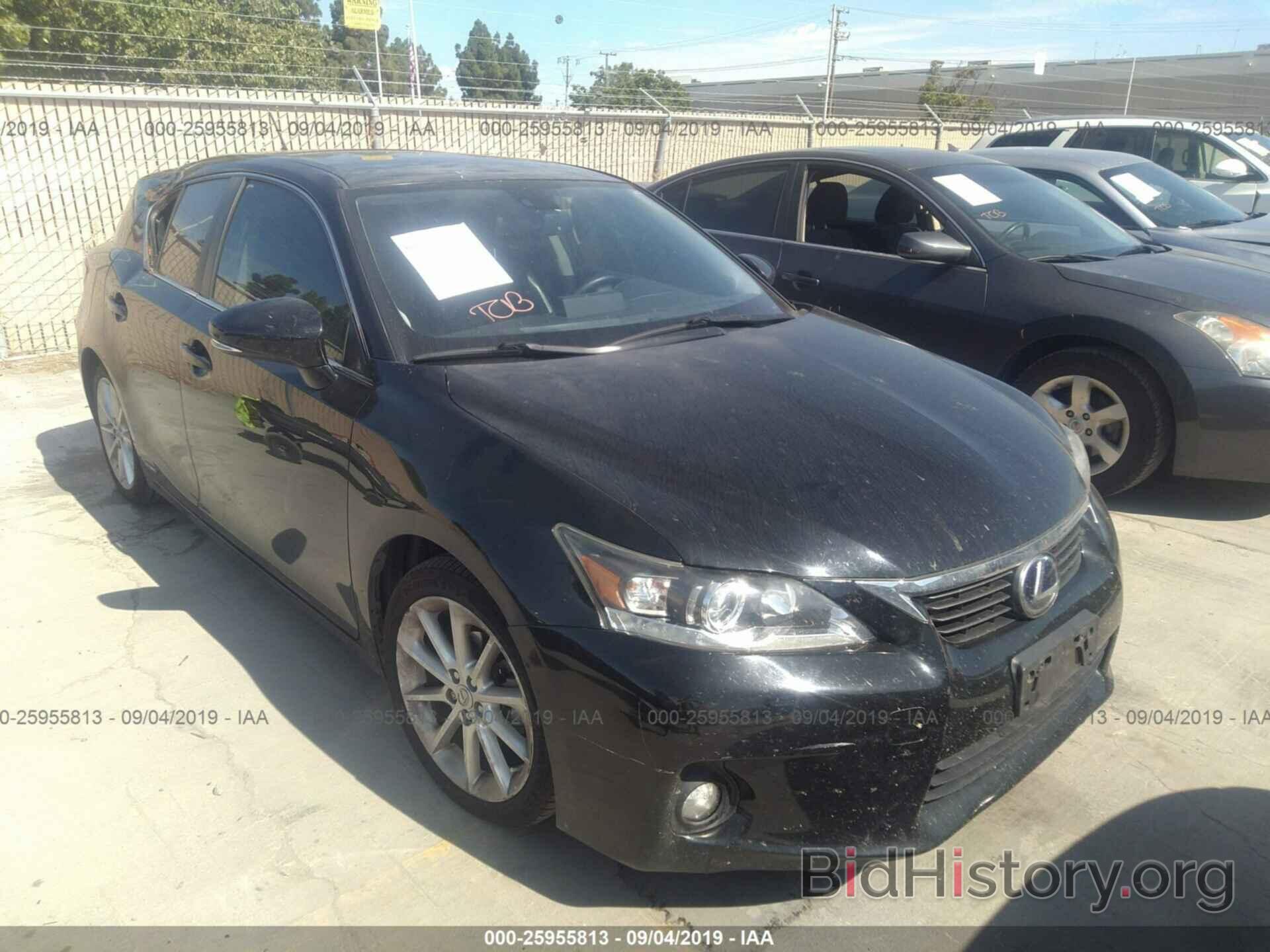 Photo JTHKD5BH3C2092323 - LEXUS CT 2012