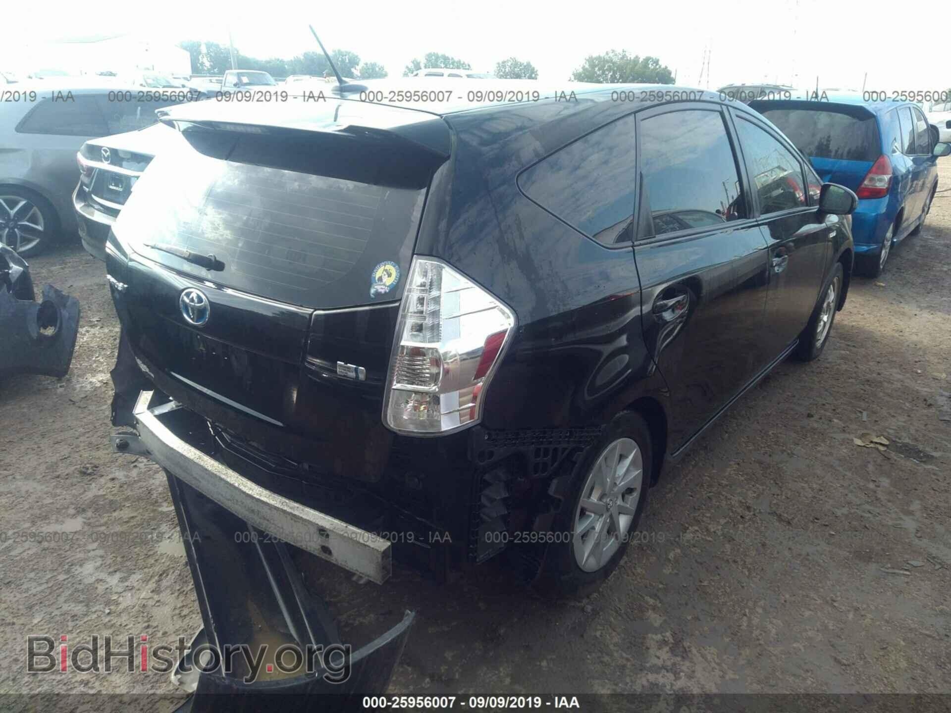 2014 TOYOTA PRIUS V - VIN: JTDZN3EU4EJ007735 - Фото 4