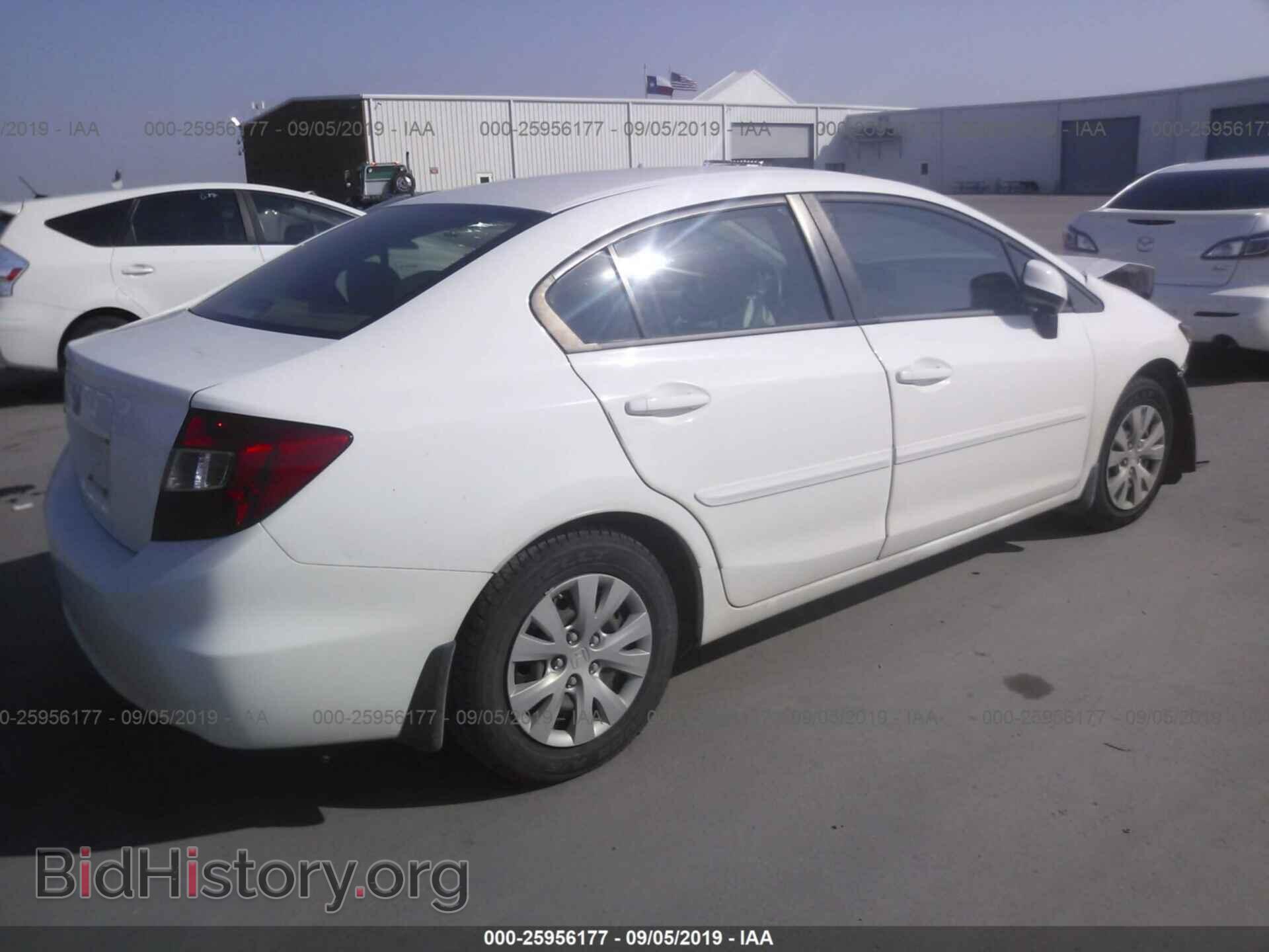 2012 HONDA CIVIC - VIN: 2HGFB2F59CH561012 - Фото 4