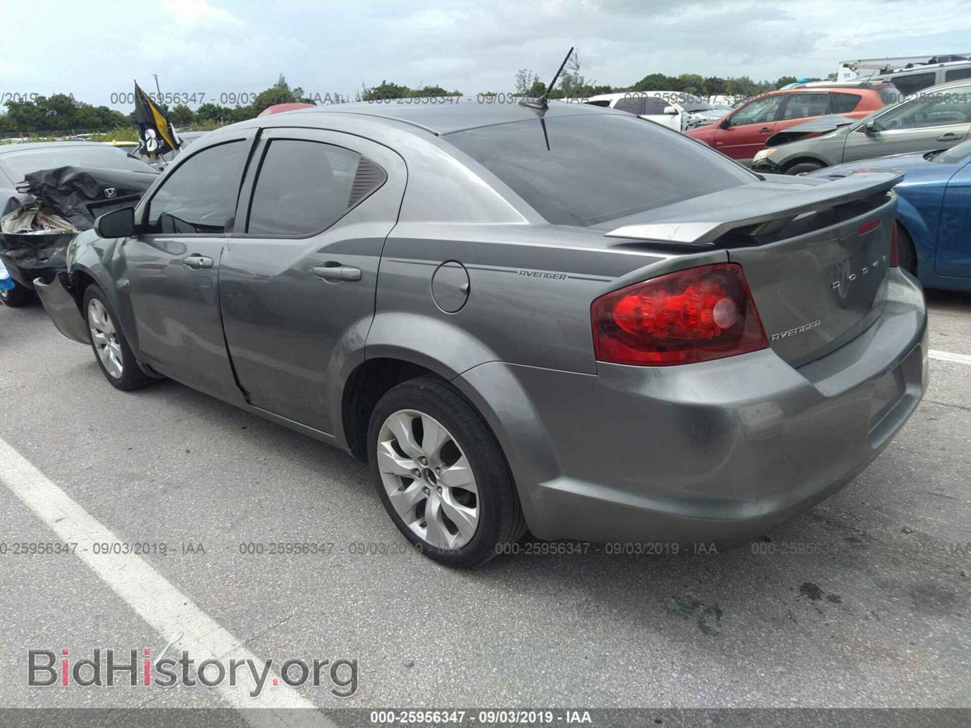 2012 DODGE AVENGER - VIN: 1C3CDZAB1CN147350 - Фото 3