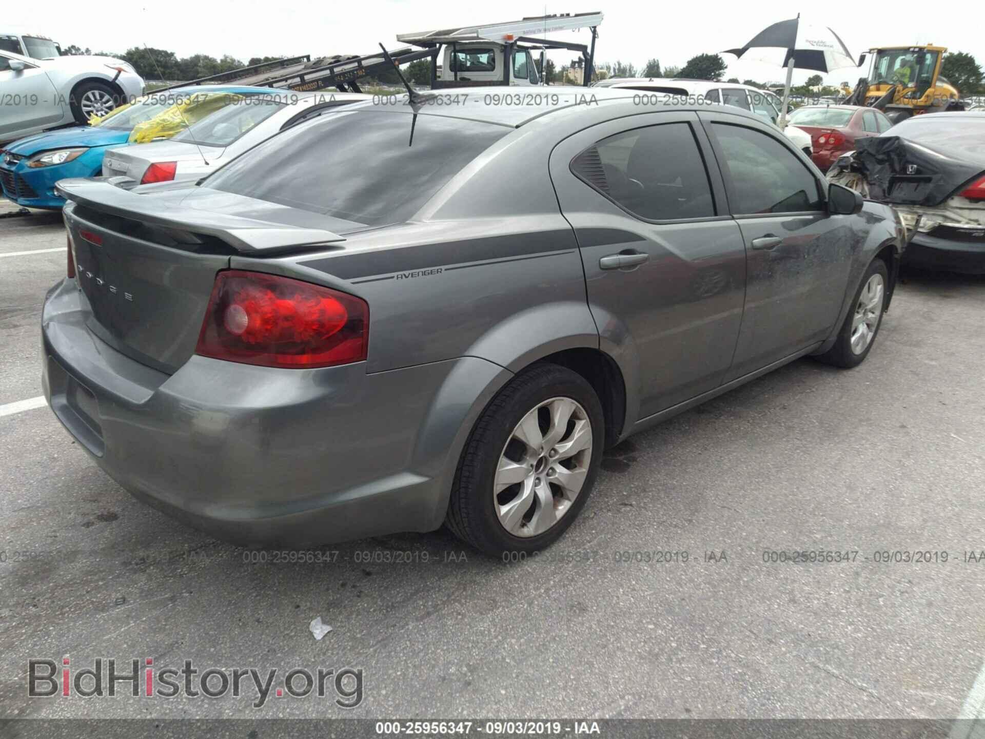 2012 DODGE AVENGER - VIN: 1C3CDZAB1CN147350 - Фото 4