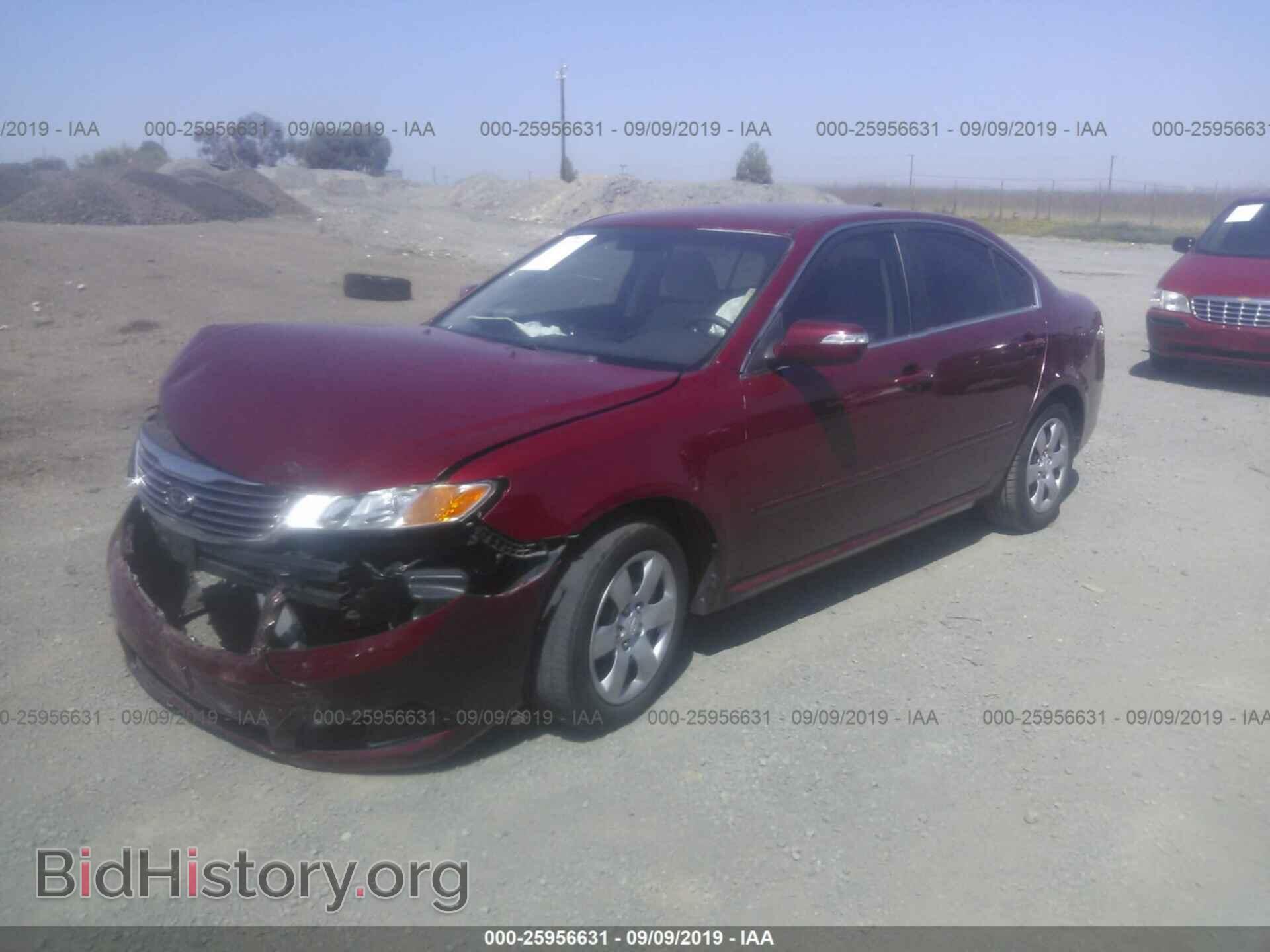 2009 KIA OPTIMA - VIN: KNAGE228695346159 - Фото 2