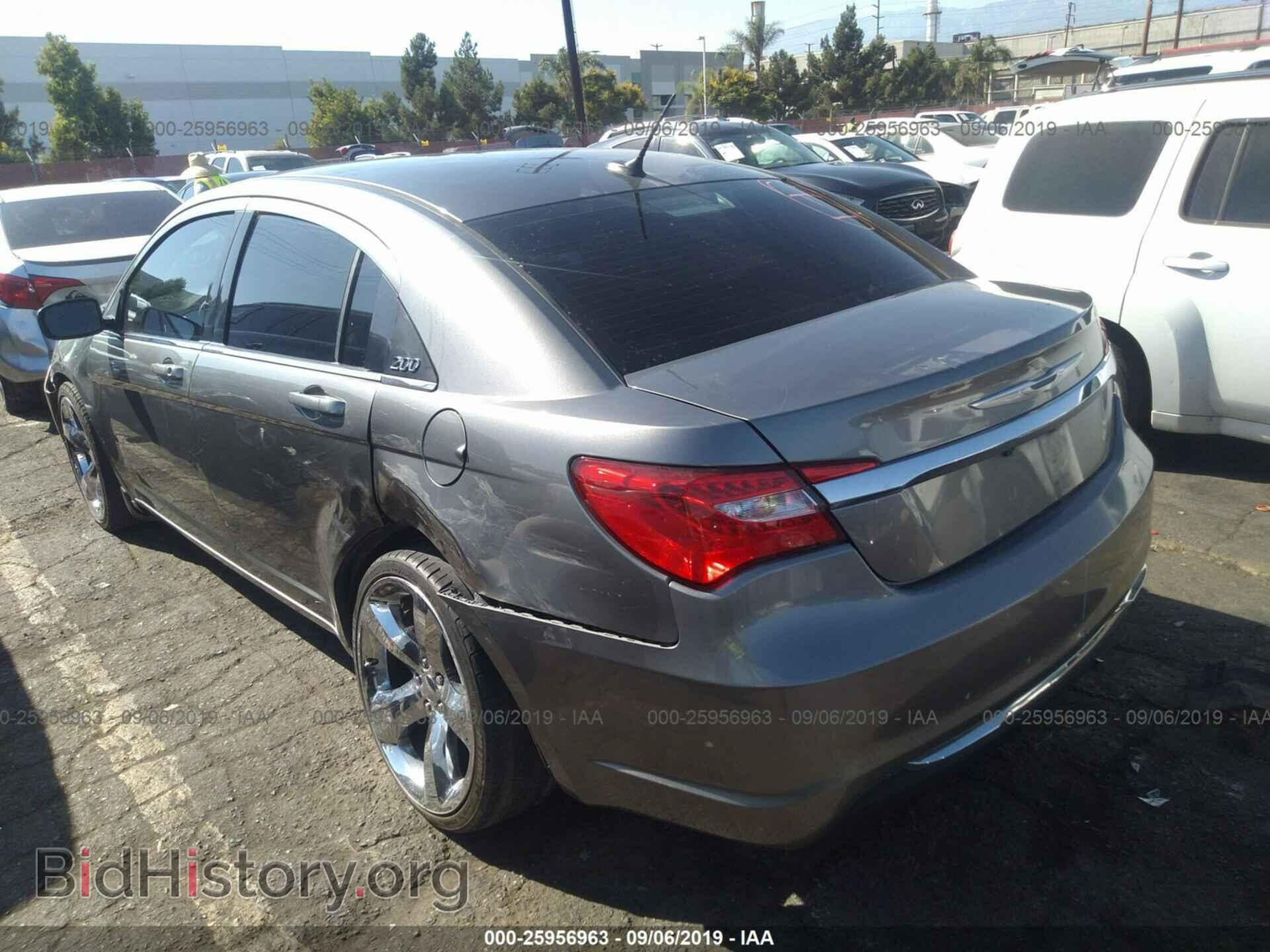 2013 CHRYSLER 200 - VIN: 1C3CCBABXDN642254 - Фото 3