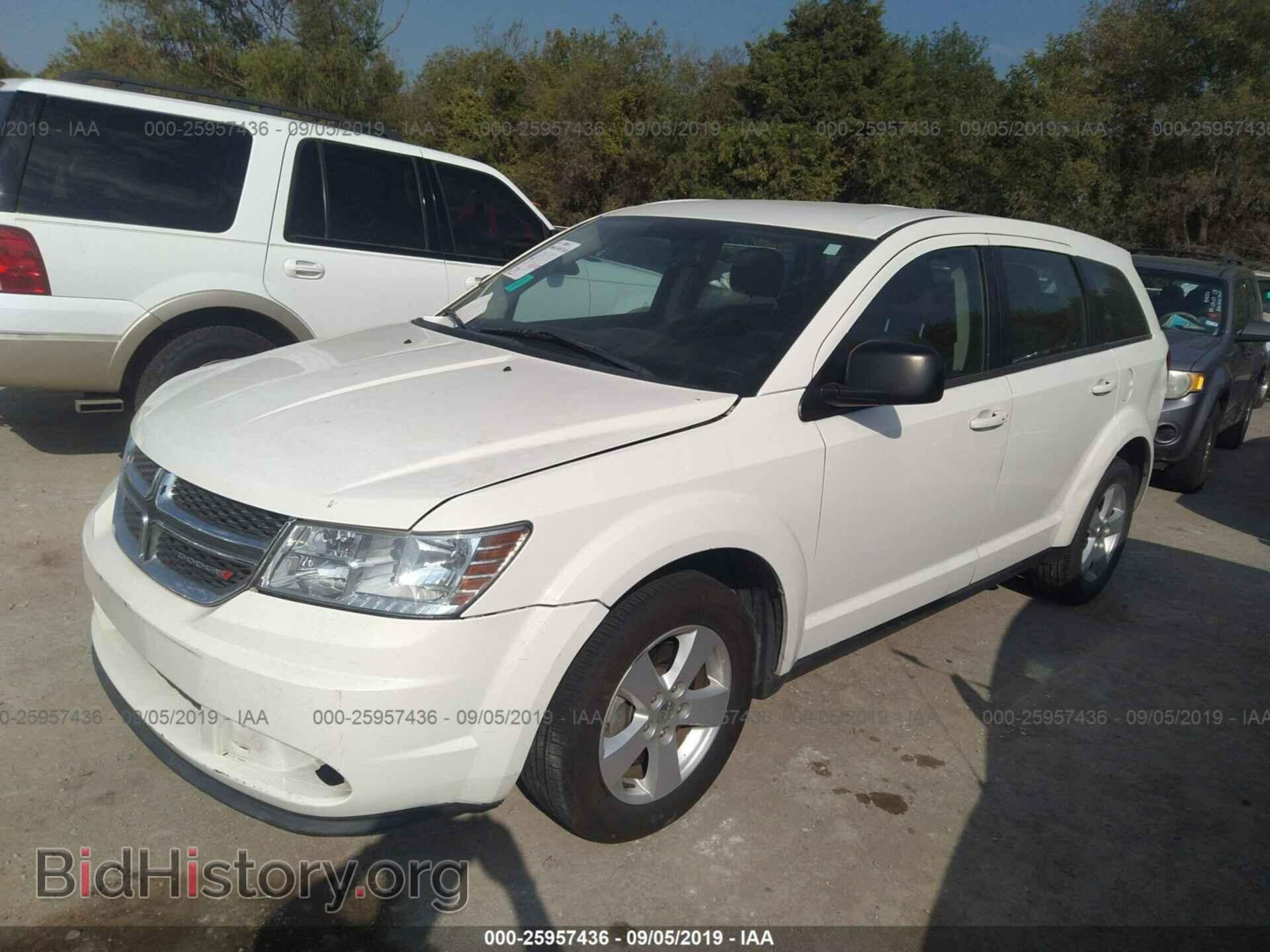 2013 DODGE JOURNEY - VIN: 3C4PDCAB5DT558827 - Фото 2