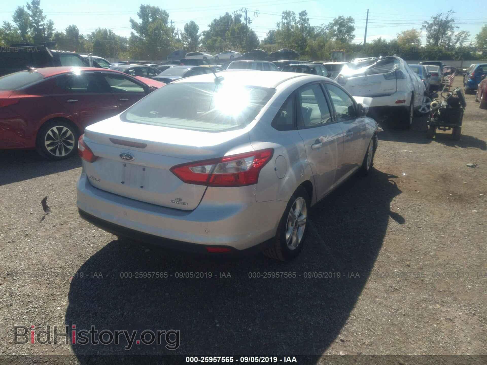 2014 FORD FOCUS - VIN: 1FADP3F25EL148311 - Фото 4