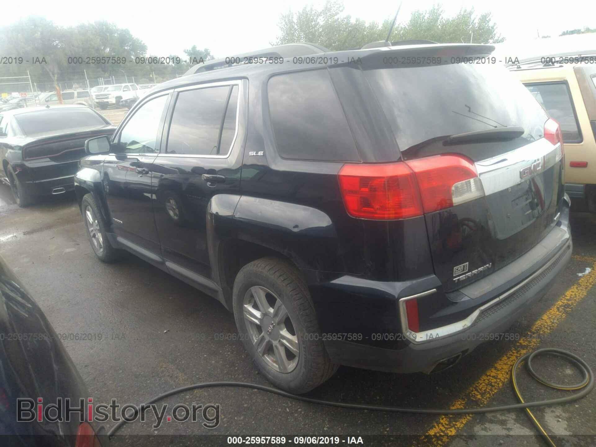 2016 GMC TERRAIN - VIN: 2GKFLTEK8G6338152 - Фото 3