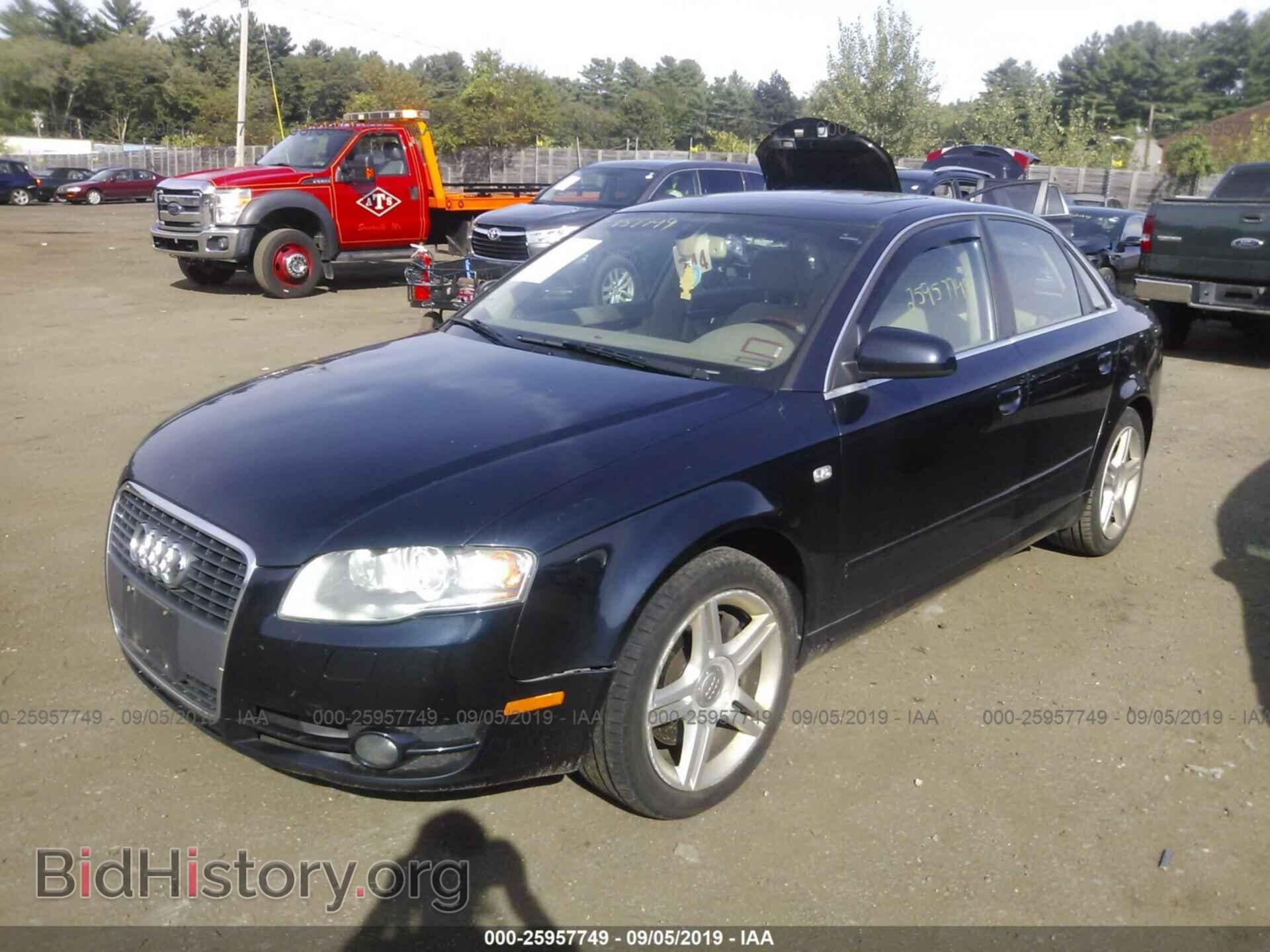 2007 AUDI A4 - VIN: WAUDF78E87A223266 - Фото 2