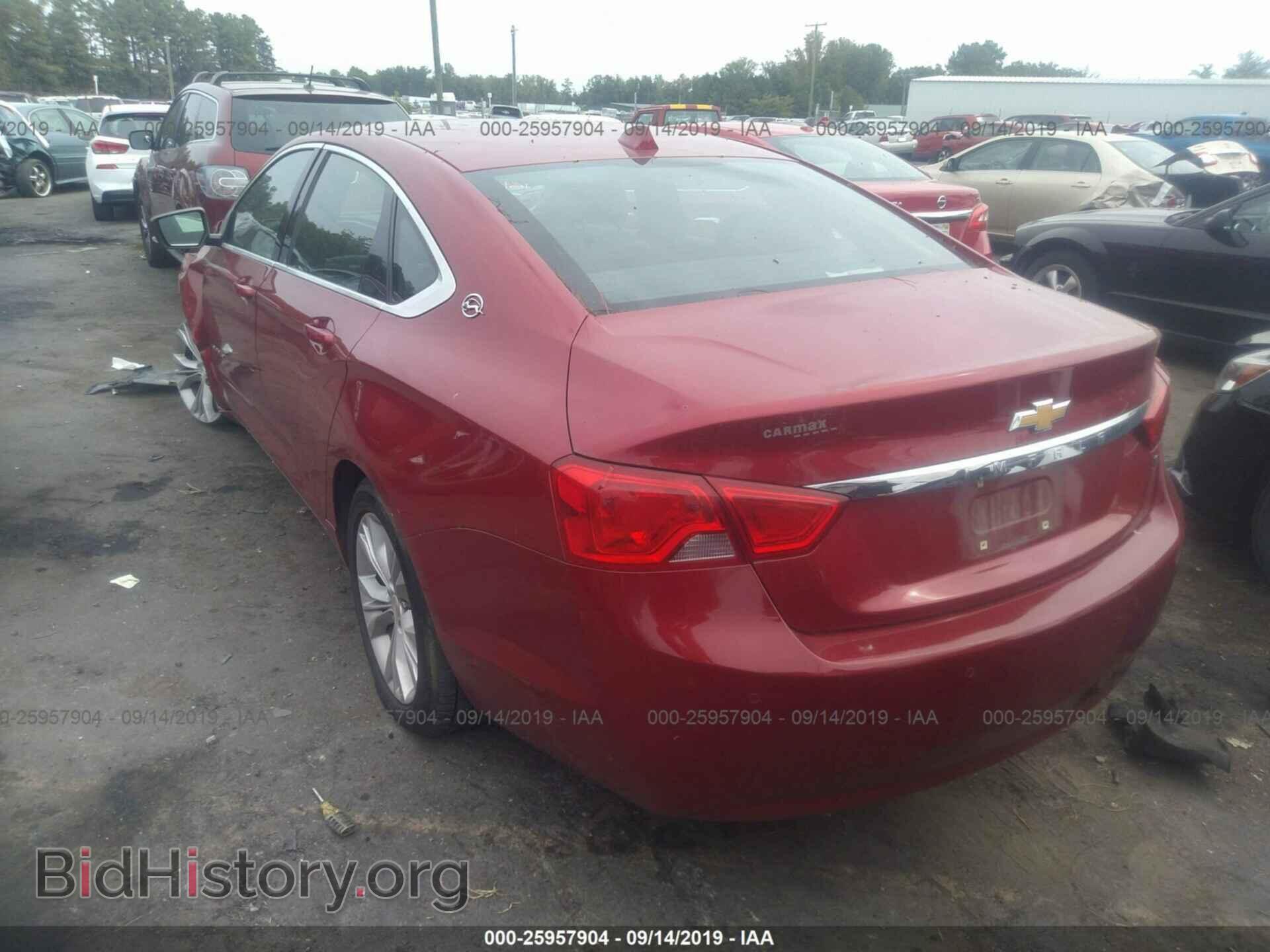 2014 CHEVROLET IMPALA - VIN: 1G1115SL9EU101732 - Фото 3