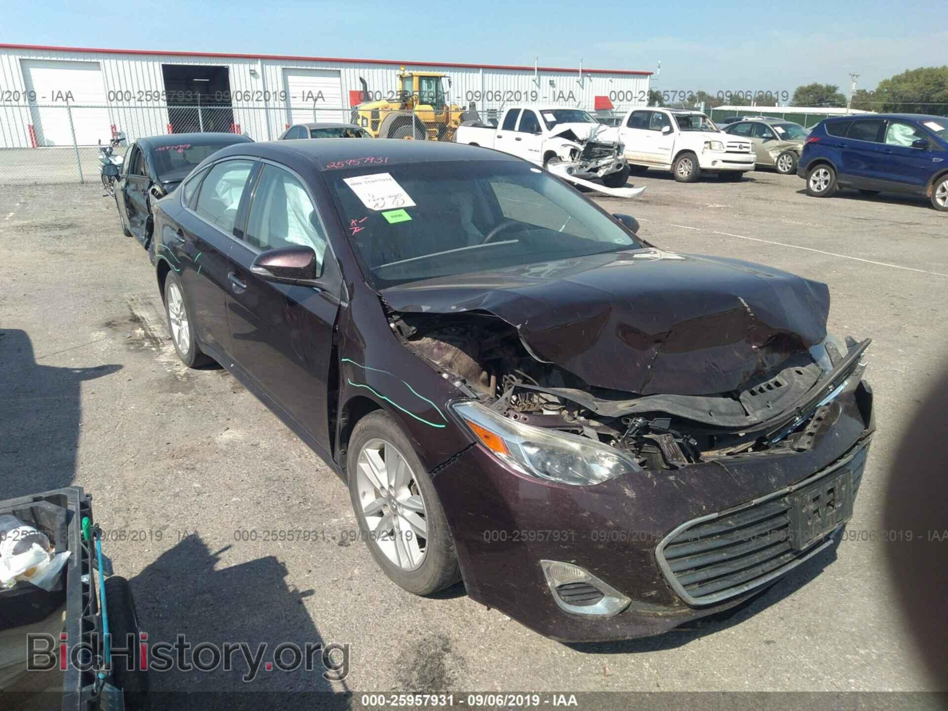 Photo 4T1BK1EB0DU024814 - TOYOTA AVALON 2013