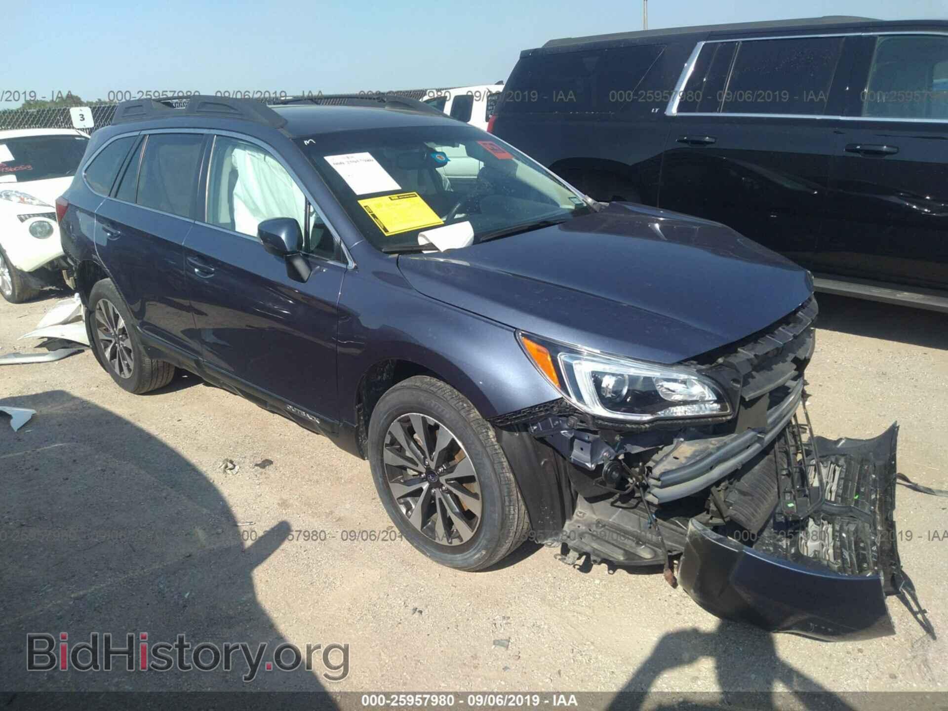 Фотография 4S4BSAKC4H3343478 - SUBARU OUTBACK 2017