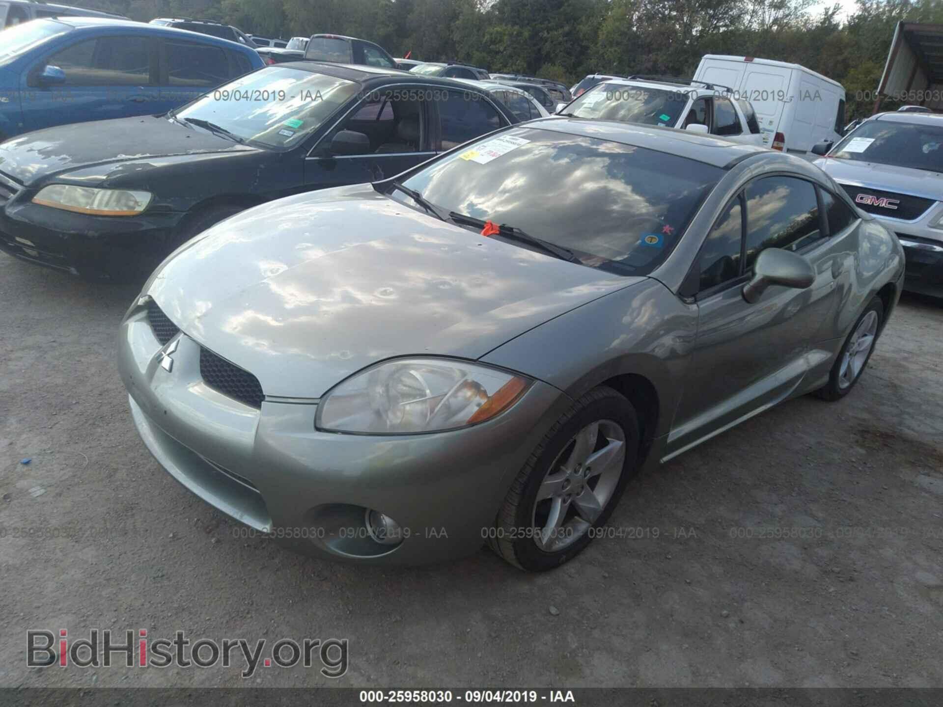 2008 MITSUBISHI ECLIPSE - VIN: 4A3AK24F98E007016 - Фото 2