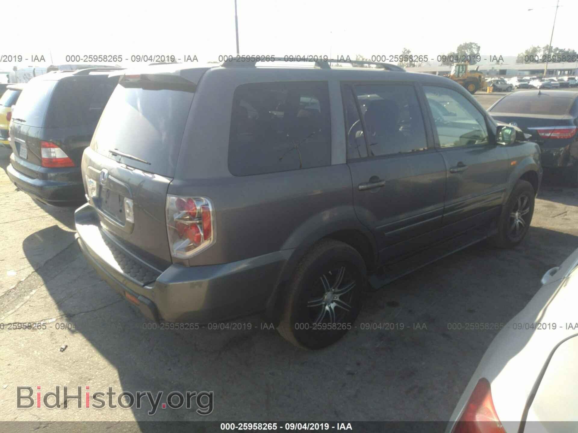 2007 HONDA PILOT - VIN: 5FNYF28437B022476 - Фото 4