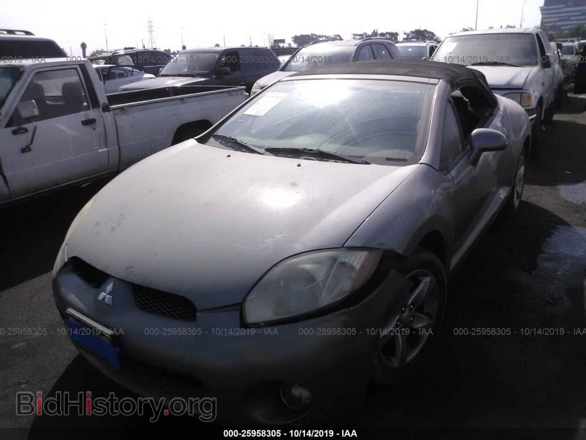 2008 MITSUBISHI ECLIPSE - VIN: 4A3AL25F68E003839 - Фото 2