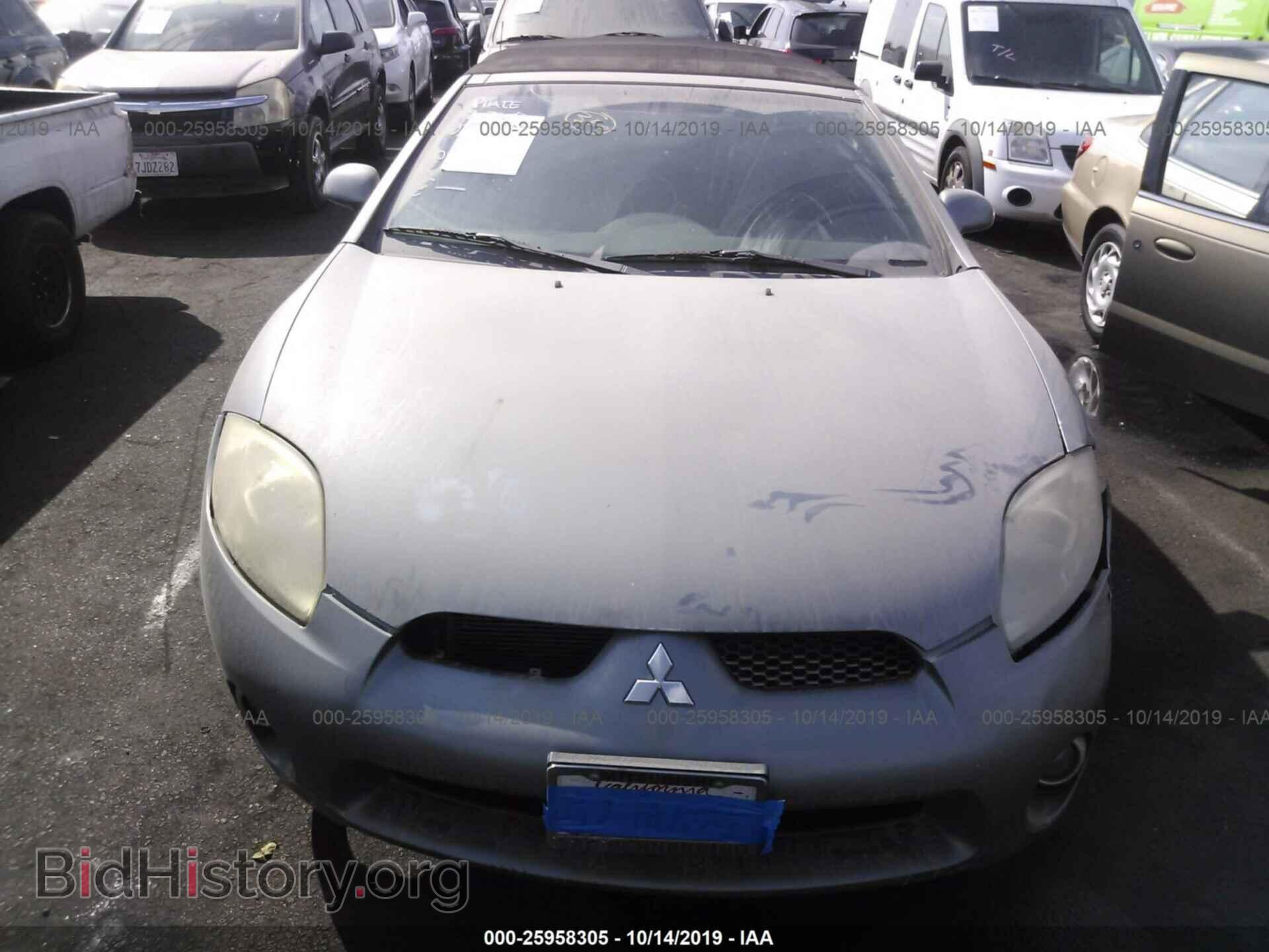 2008 MITSUBISHI ECLIPSE - VIN: 4A3AL25F68E003839 - Фото 6