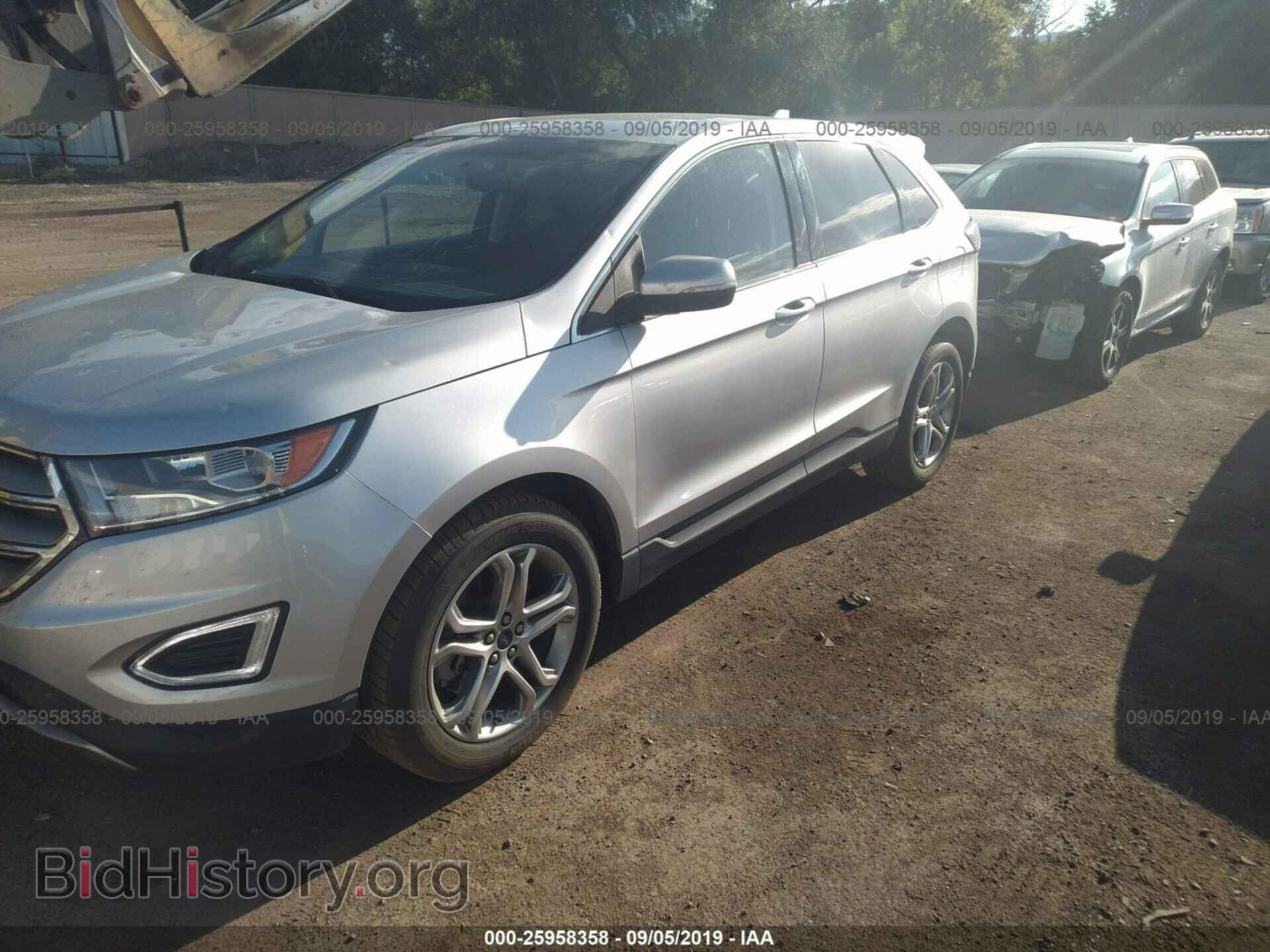 2016 FORD EDGE - VIN: 2FMPK4K99GBB05085 - Фото 2