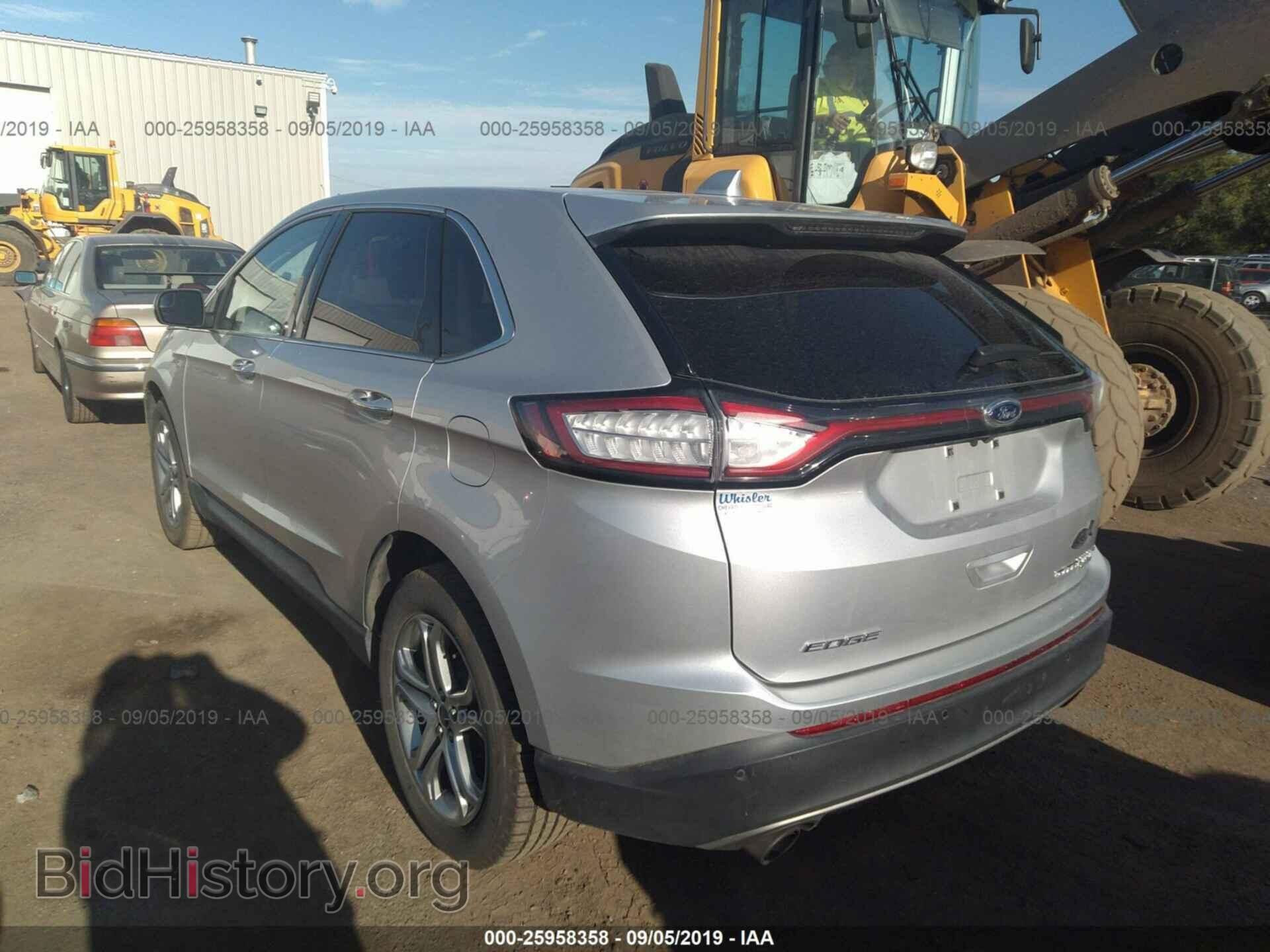 2016 FORD EDGE - VIN: 2FMPK4K99GBB05085 - Фото 3