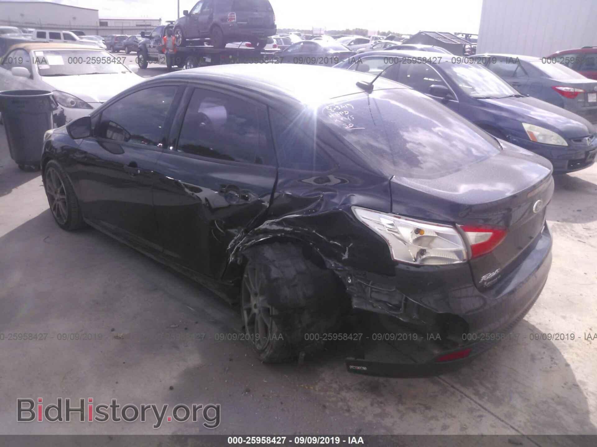 2014 FORD FOCUS - VIN: 1FADP3E2XEL291059 - Фото 3