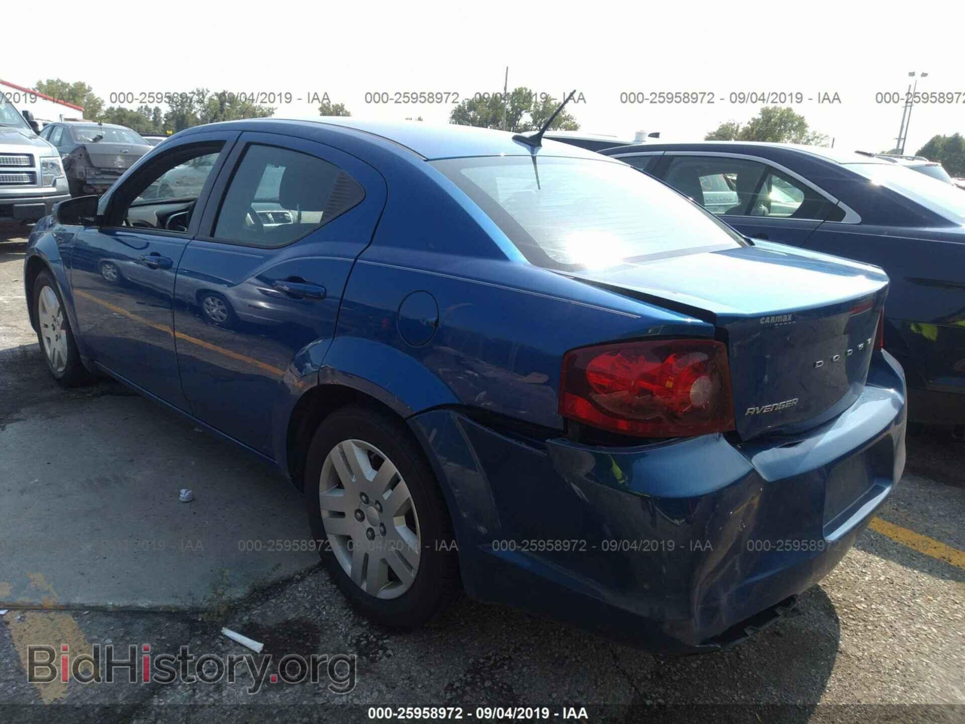 2013 DODGE AVENGER - VIN: 1C3CDZAB4DN753503 - Фото 3