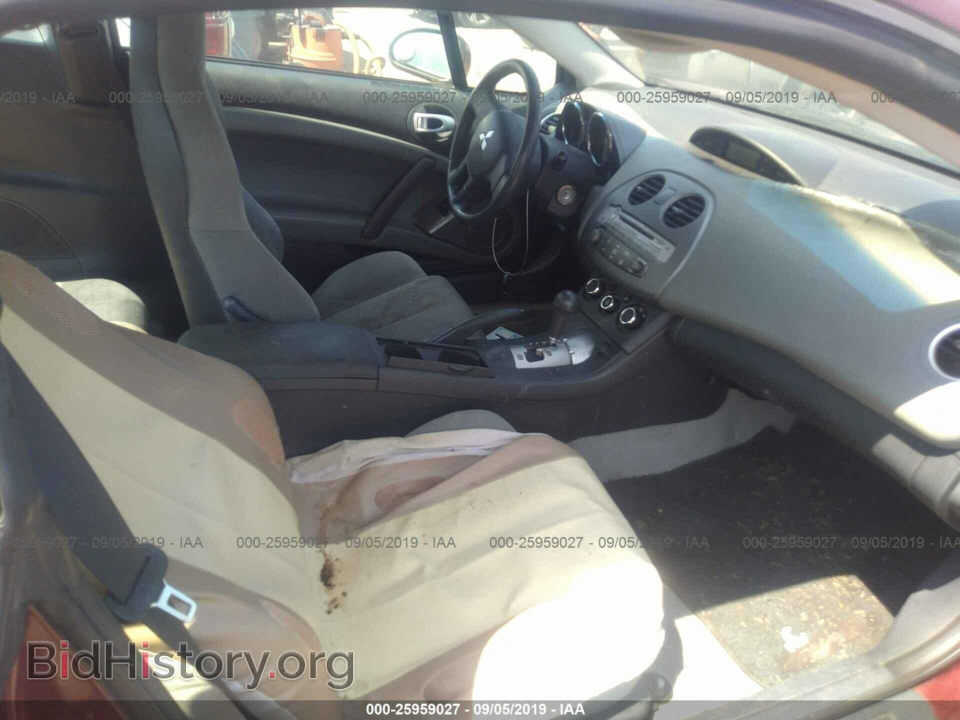 2007 MITSUBISHI ECLIPSE - VIN: 4A3AK24F57E012454 - Фото 5