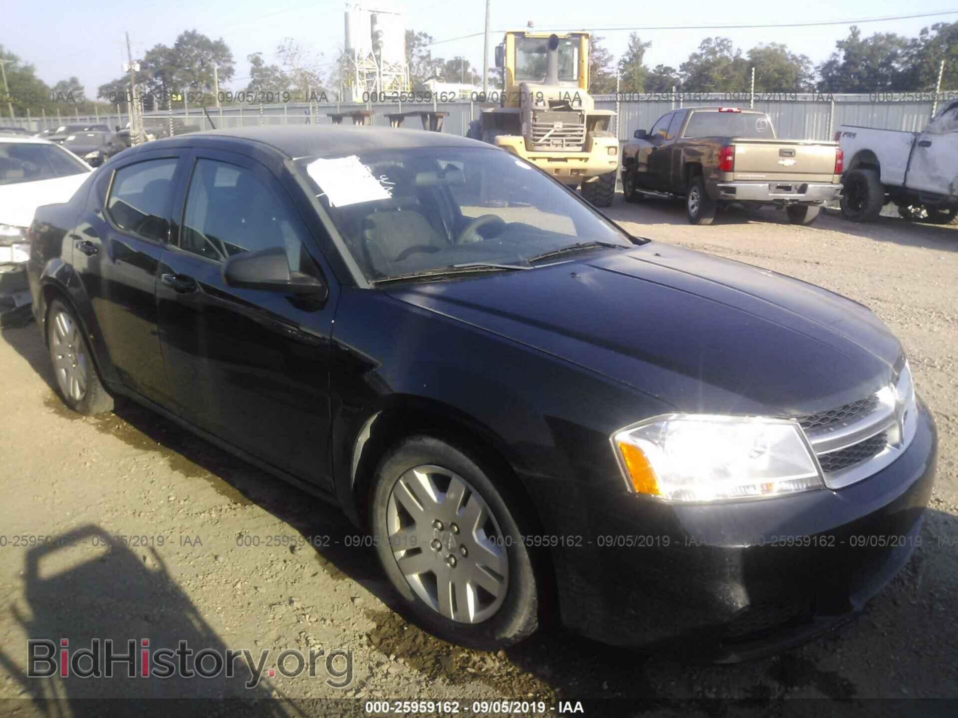 Photo 1C3CDZAG6DN749528 - DODGE AVENGER 2013