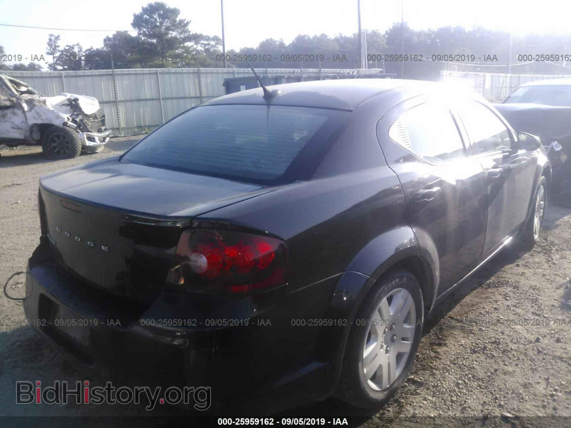 2013 DODGE AVENGER - VIN: 1C3CDZAG6DN749528 - Фото 4