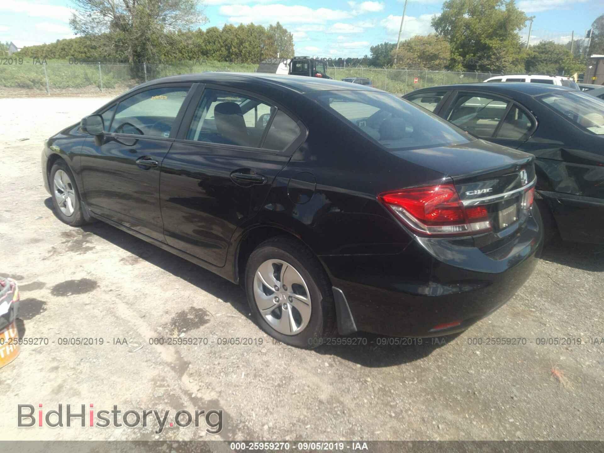 2013 HONDA CIVIC - VIN: 19XFB2F57DE274585 - Фото 3
