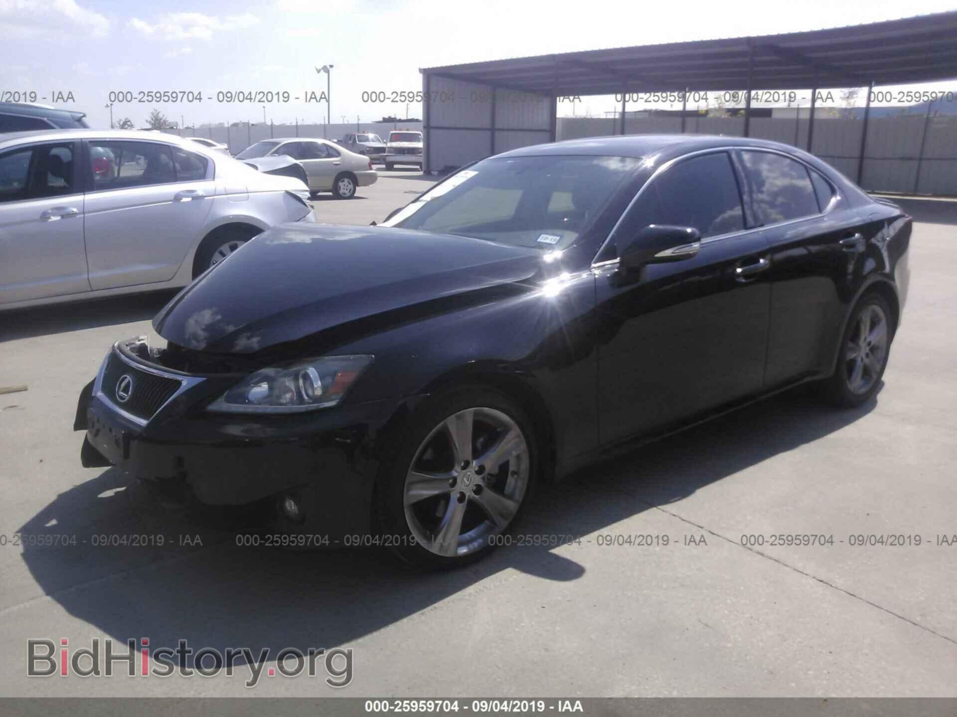 2012 LEXUS IS - VIN: JTHBF5C22C5176149 - Photo 2