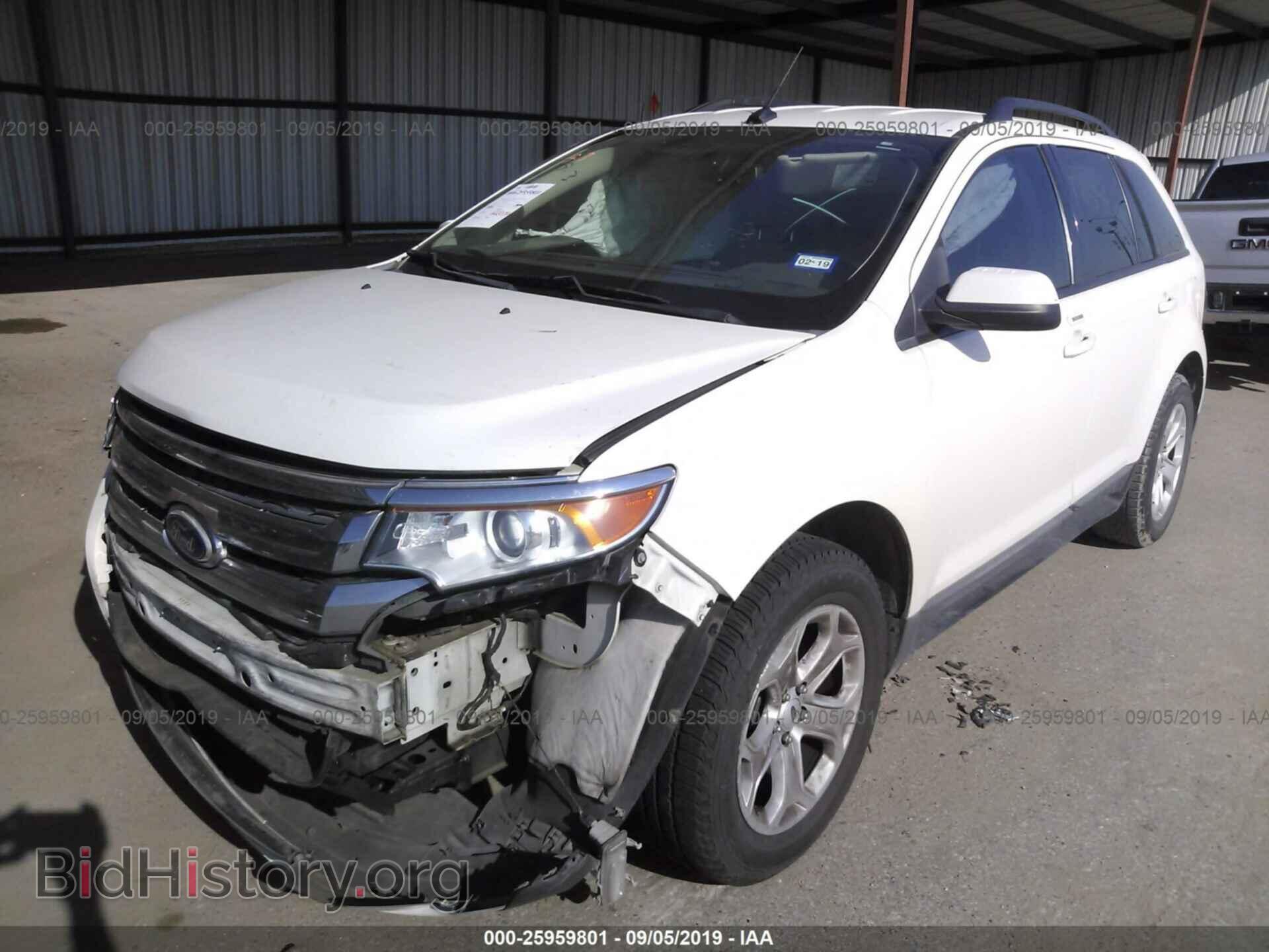 2012 FORD EDGE - VIN: 2FMDK3J95CBA30345 - Фото 2