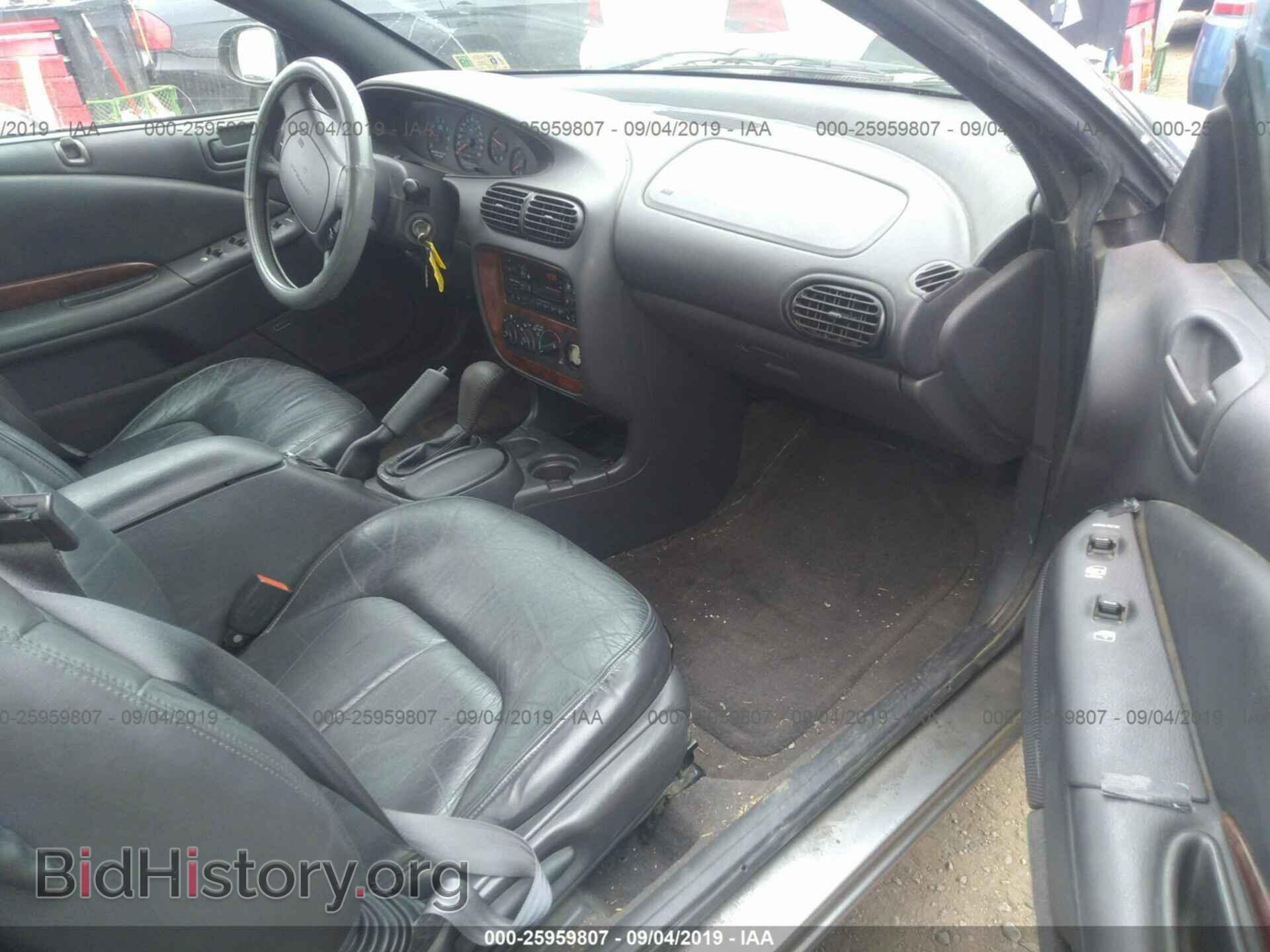 1998 CHRYSLER SEBRING - VIN: 3C3EL55H5WT333707 - Фото 5