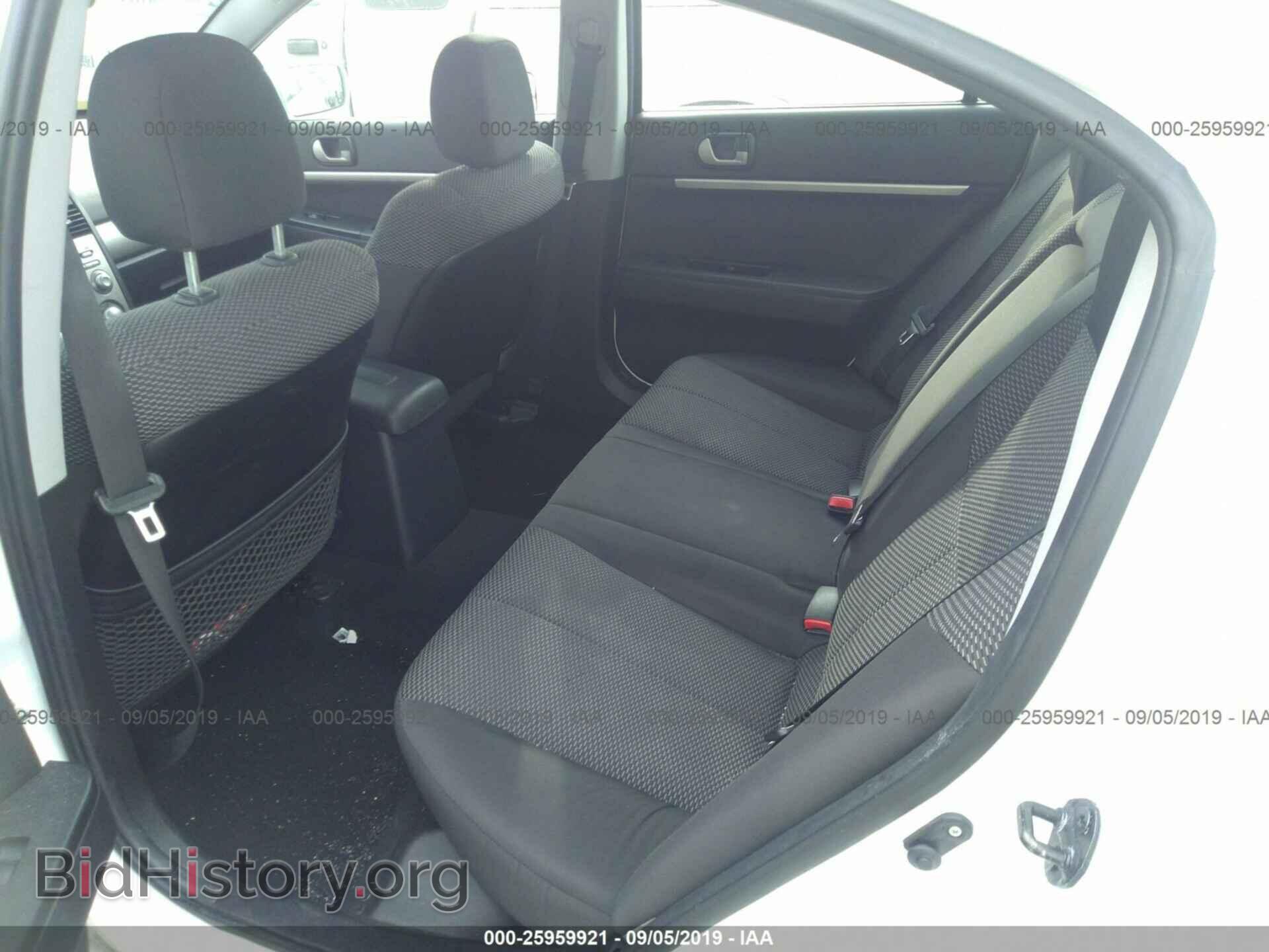 2012 MITSUBISHI GALANT - VIN: 4A32B2FF2CE017073 - Фото 8