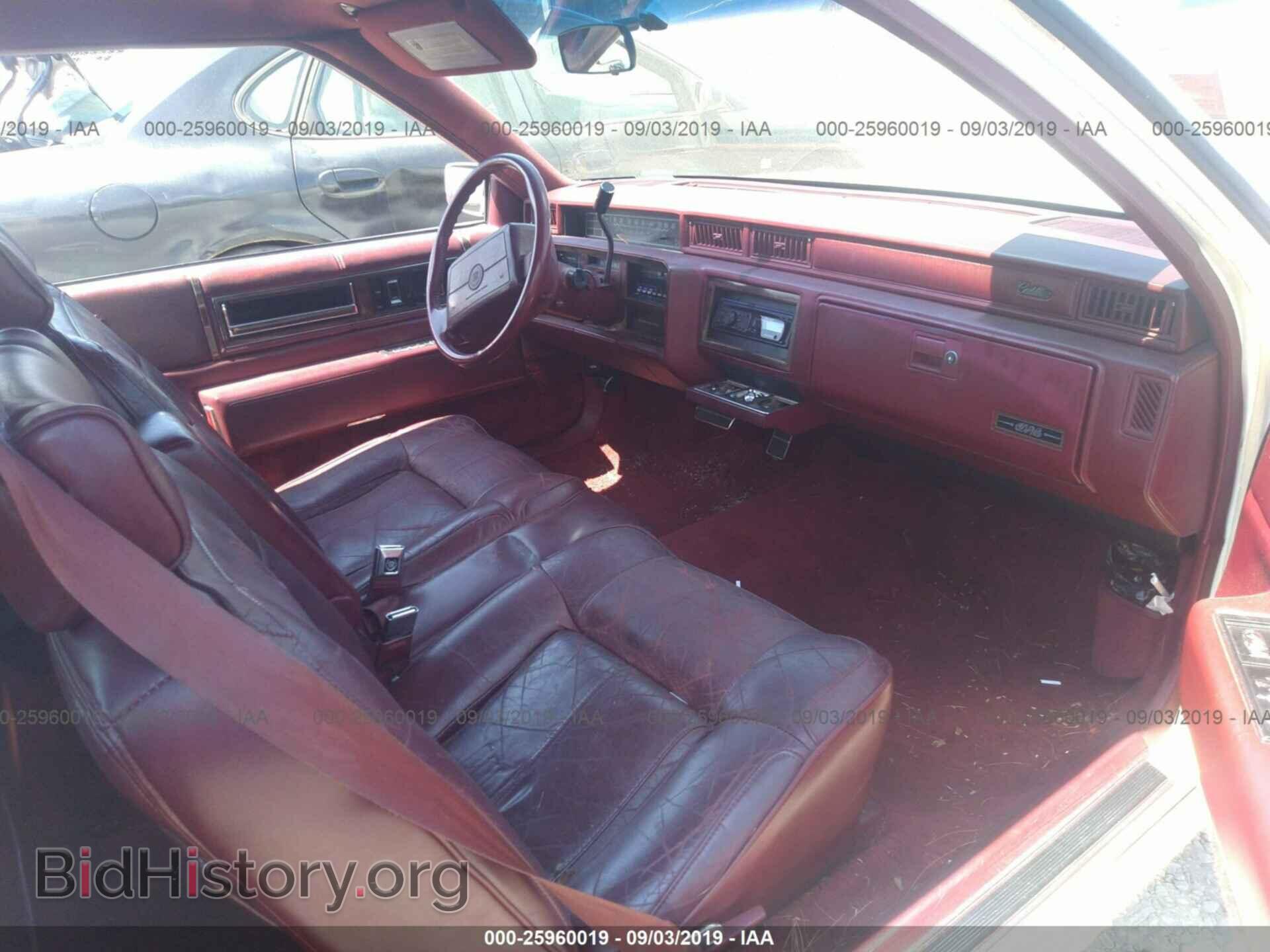 1990 CADILLAC DEVILLE - VIN: 1G6CD1332L4338562 - Фото 5