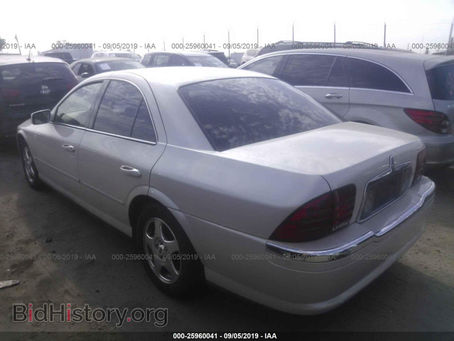 2000 LINCOLN LS - VIN: 1LNHM87A8YY926532 - Photo 3