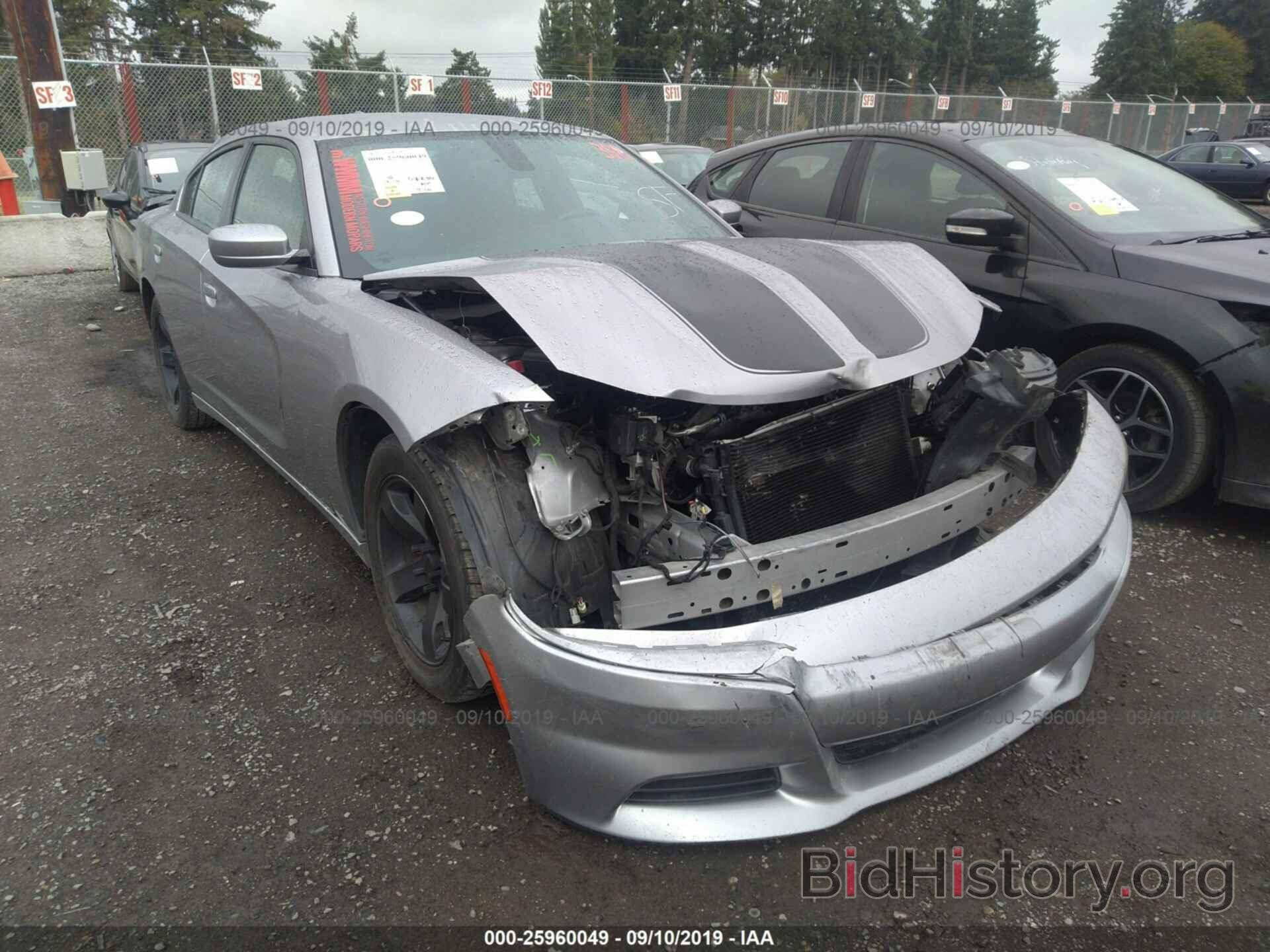 Photo 2C3CDXHG6GH326536 - DODGE CHARGER 2016