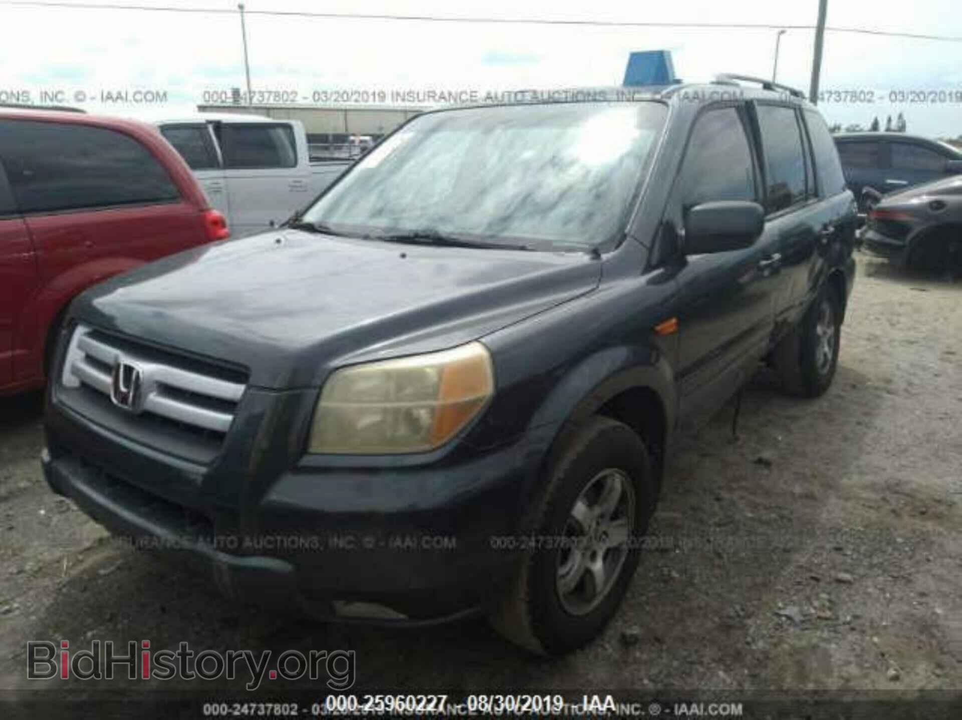 2006 HONDA PILOT - VIN: 5FNYF28656B029963 - Фото 2