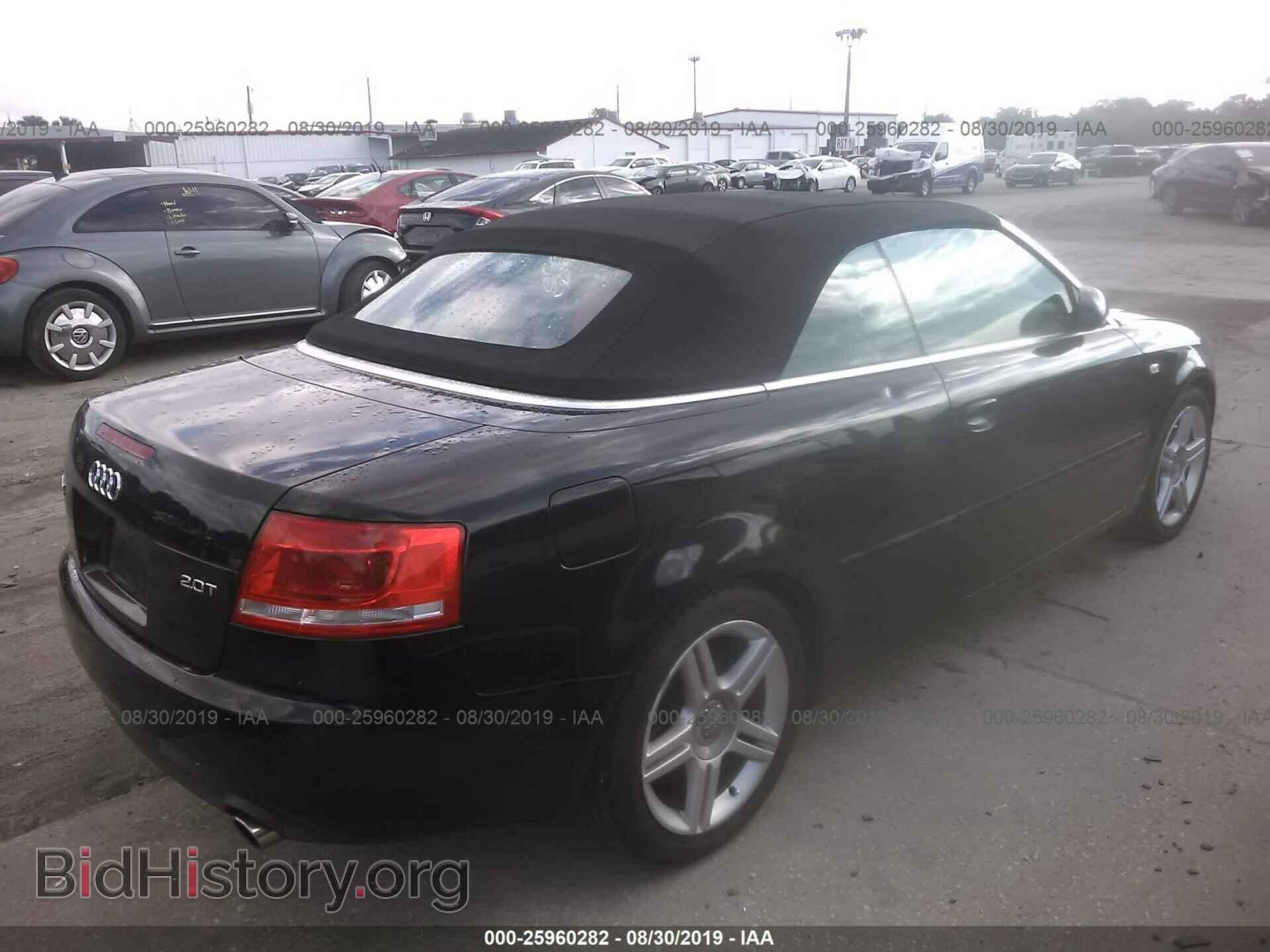 2008 AUDI A4 - VIN: WAUAF48H38K012502 - Фото 4
