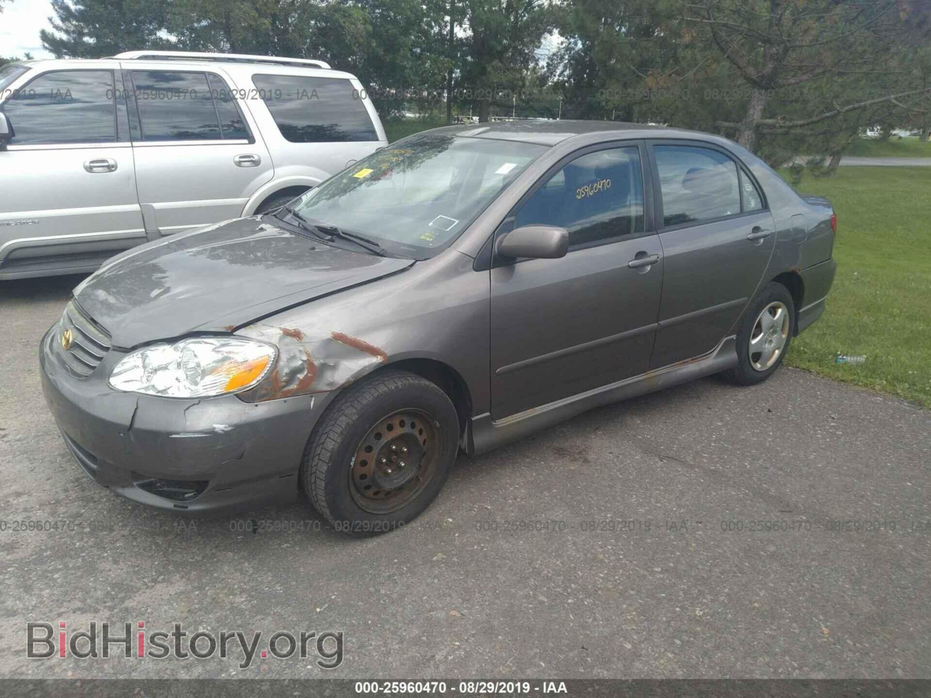 2003 TOYOTA COROLLA - VIN: 2T1BR32E33C115873 - Фото 2