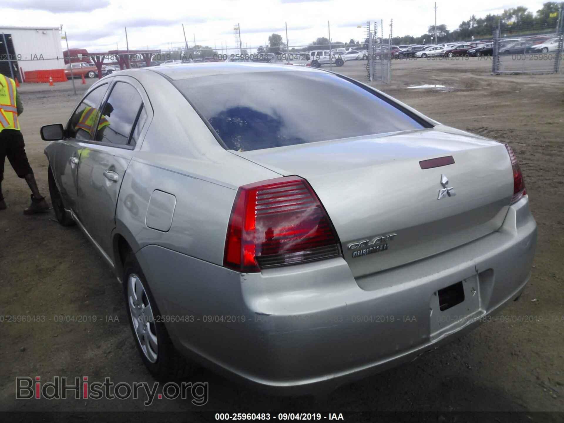2007 MITSUBISHI GALANT - VIN: 4A3AB36F17E070497 - Фото 3