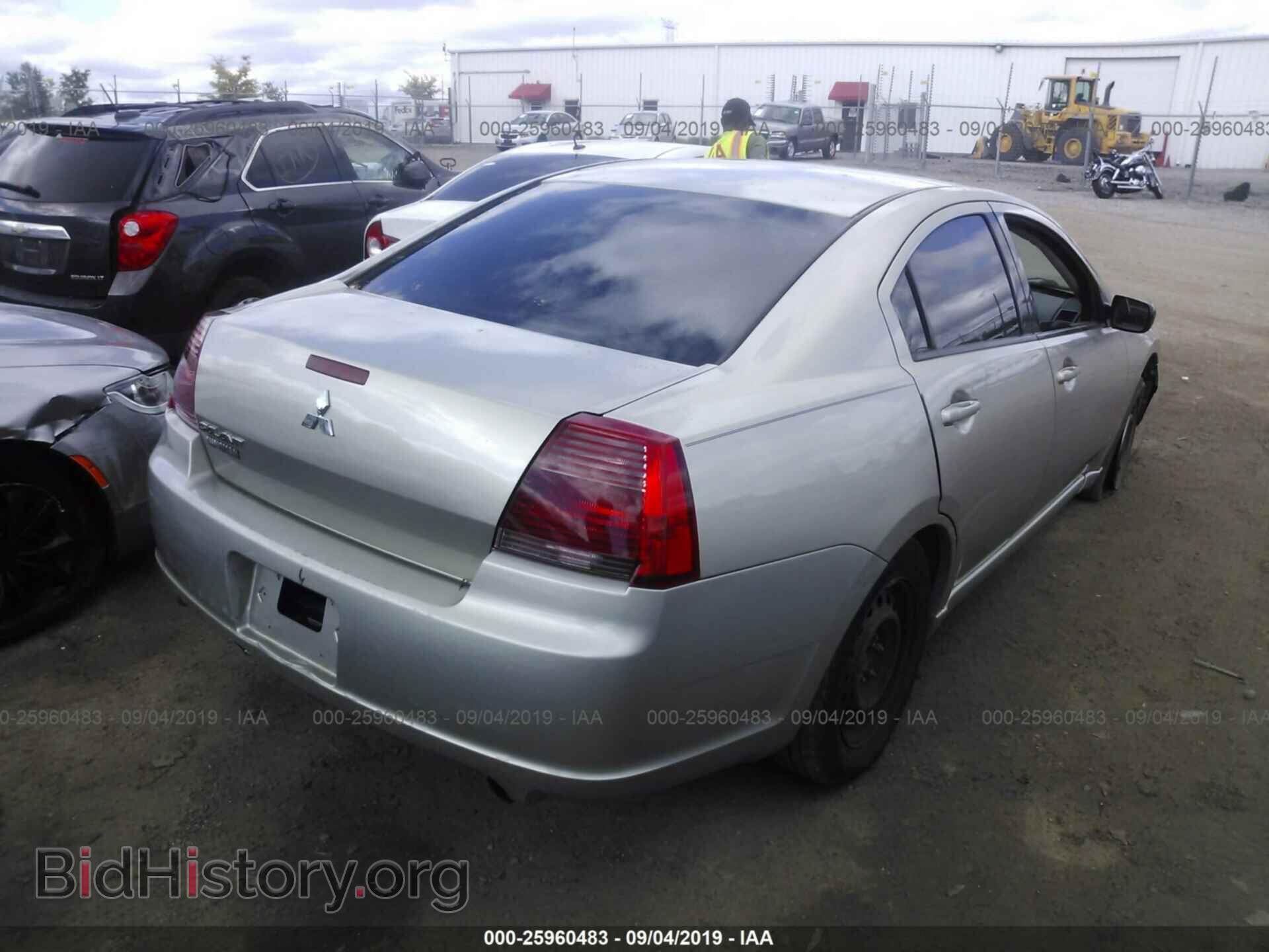 2007 MITSUBISHI GALANT - VIN: 4A3AB36F17E070497 - Фото 4