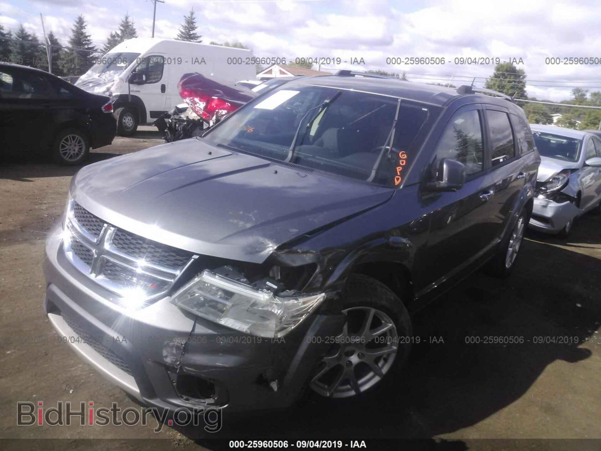 2012 DODGE JOURNEY - VIN: 3C4PDCDG7CT373815 - Фото 2