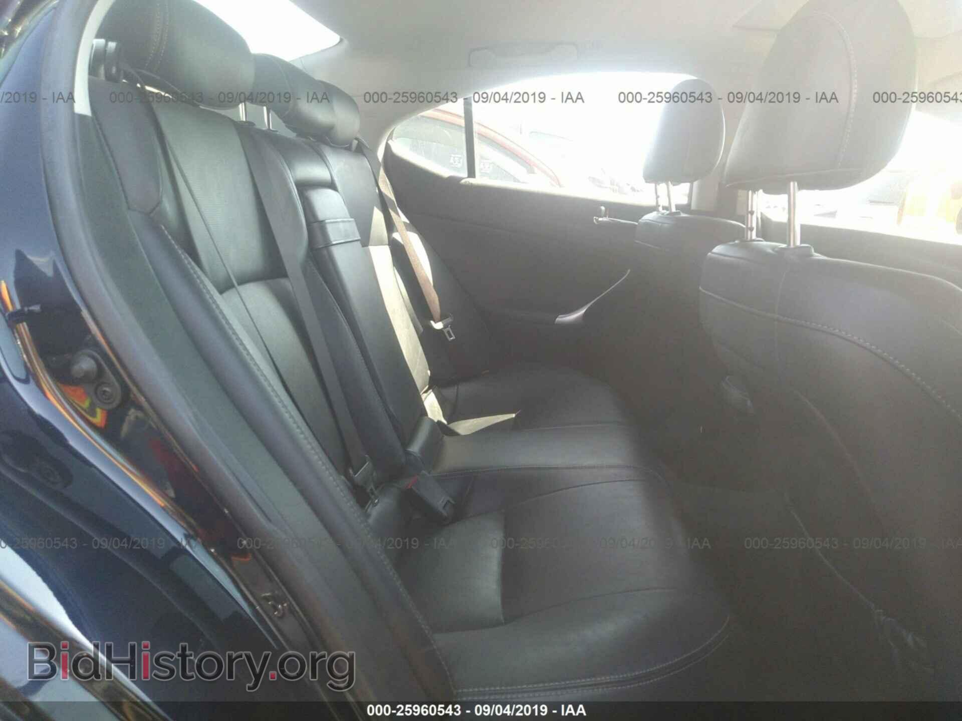 2010 LEXUS IS - VIN: JTHBF5C27A5126960 - Фото 8