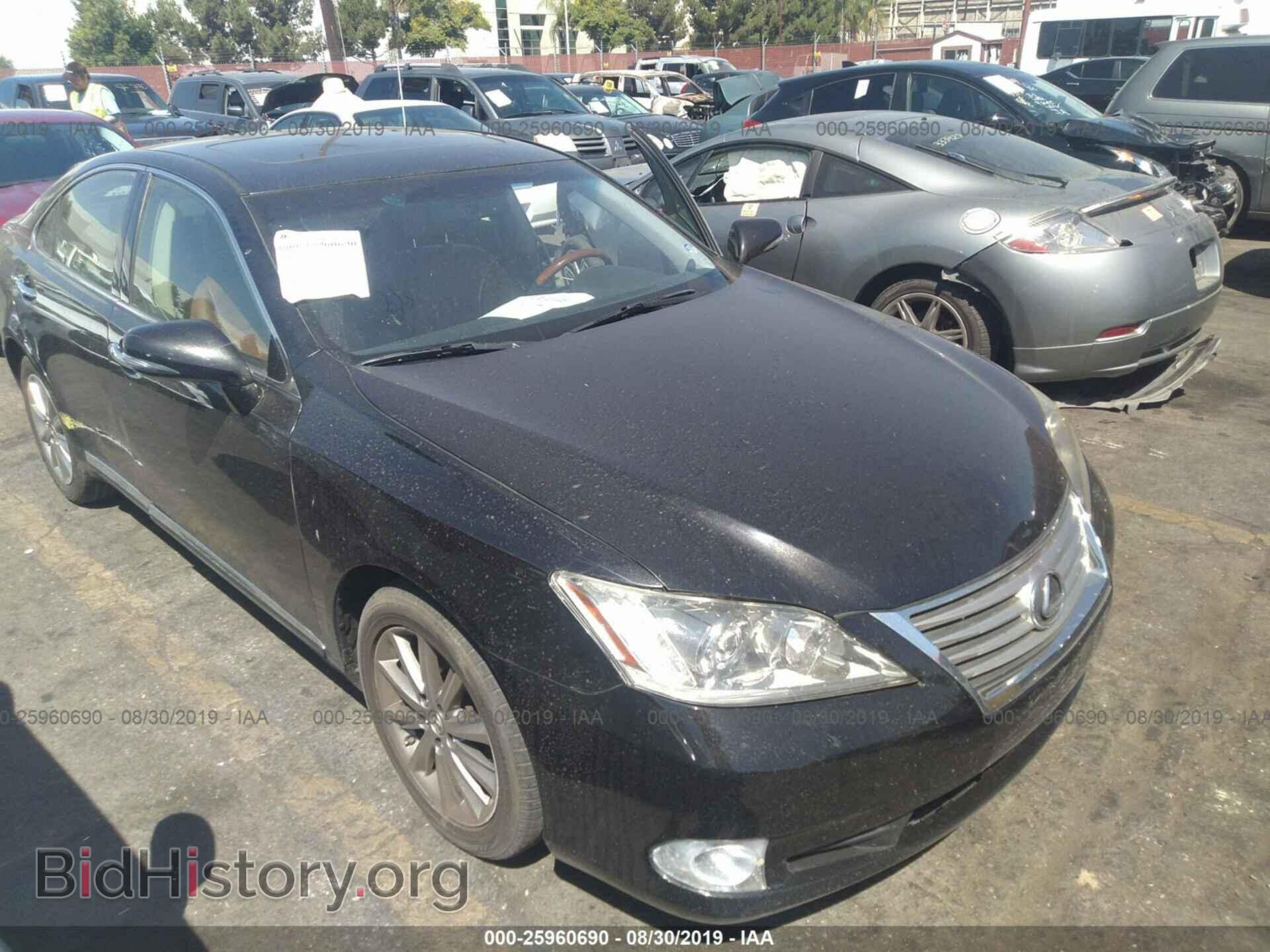 Photo JTHBK1EG8C2478656 - LEXUS ES 2012