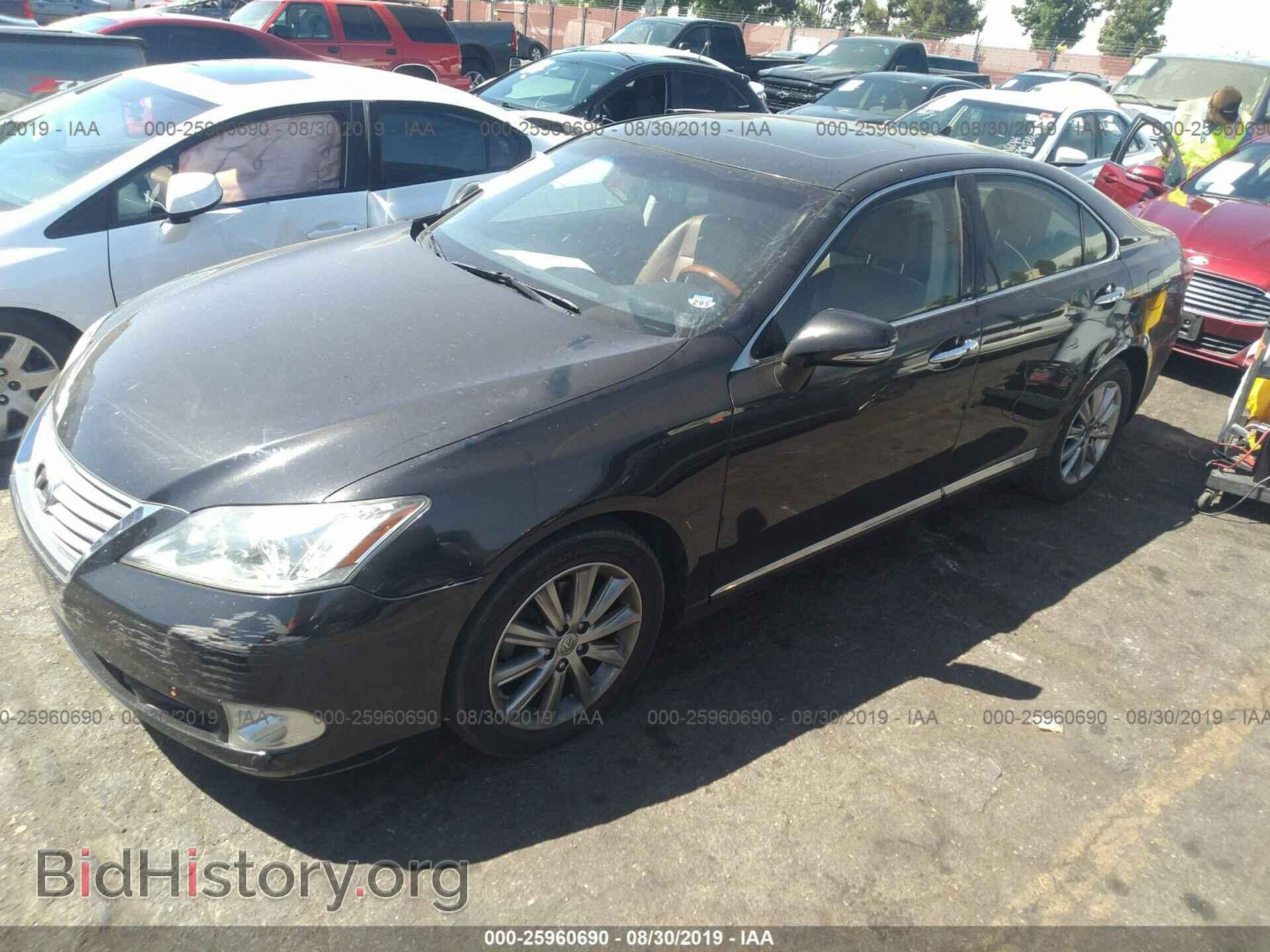 2012 LEXUS ES - VIN: JTHBK1EG8C2478656 - Photo 2