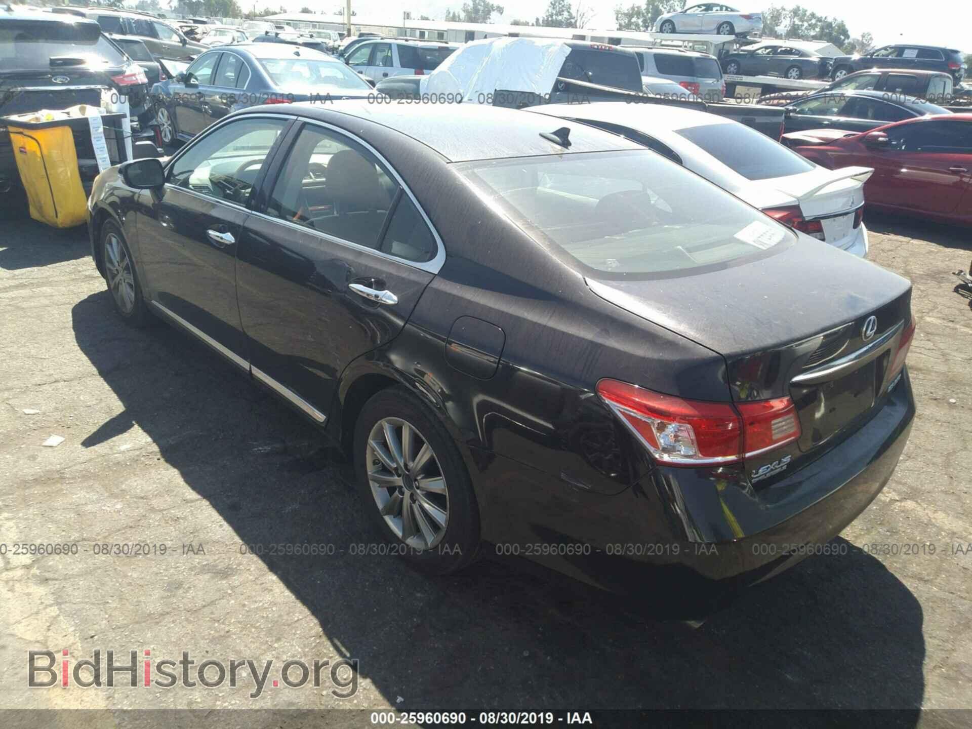 2012 LEXUS ES - VIN: JTHBK1EG8C2478656 - Photo 3