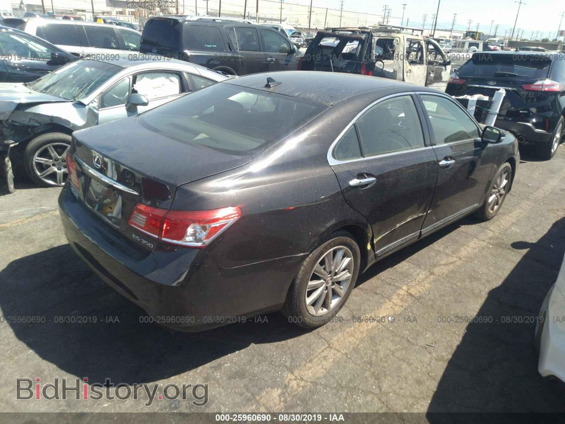 2012 LEXUS ES - VIN: JTHBK1EG8C2478656 - Photo 4