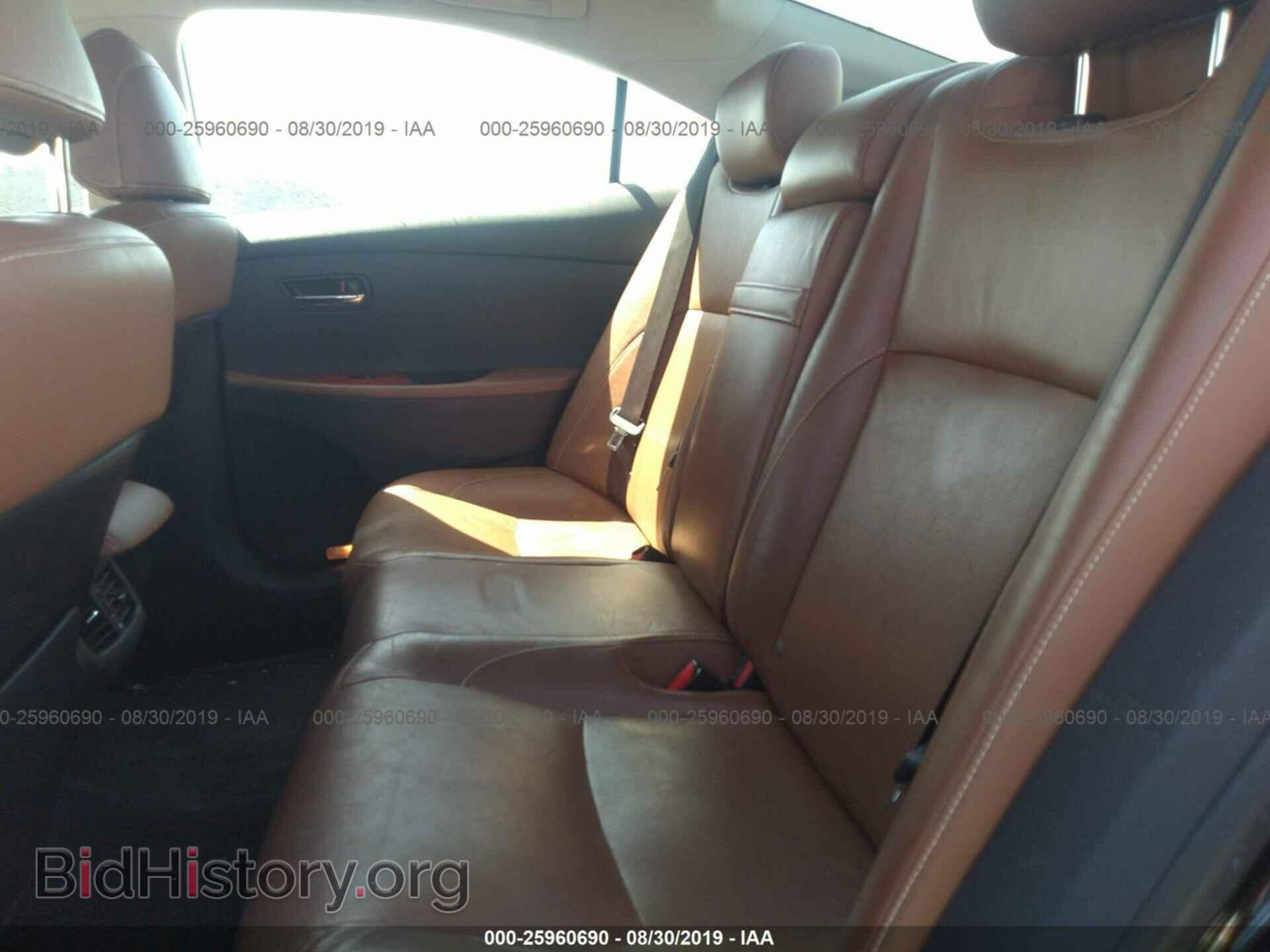 2012 LEXUS ES - VIN: JTHBK1EG8C2478656 - Photo 8