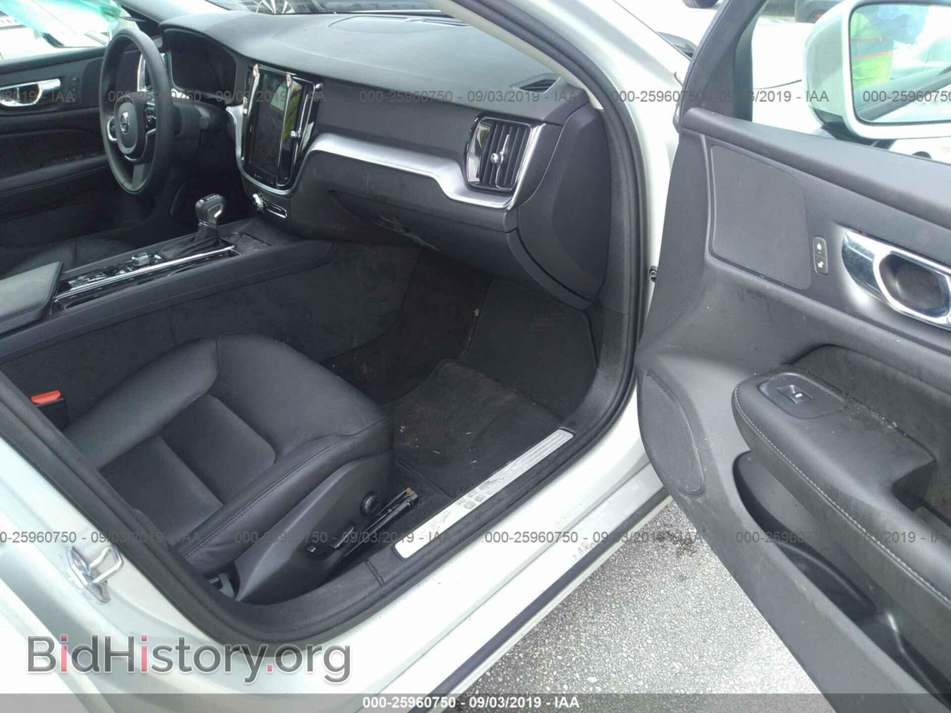 2019 VOLVO S60 - VIN: 7JRA22TK0KG006626 - Фото 5
