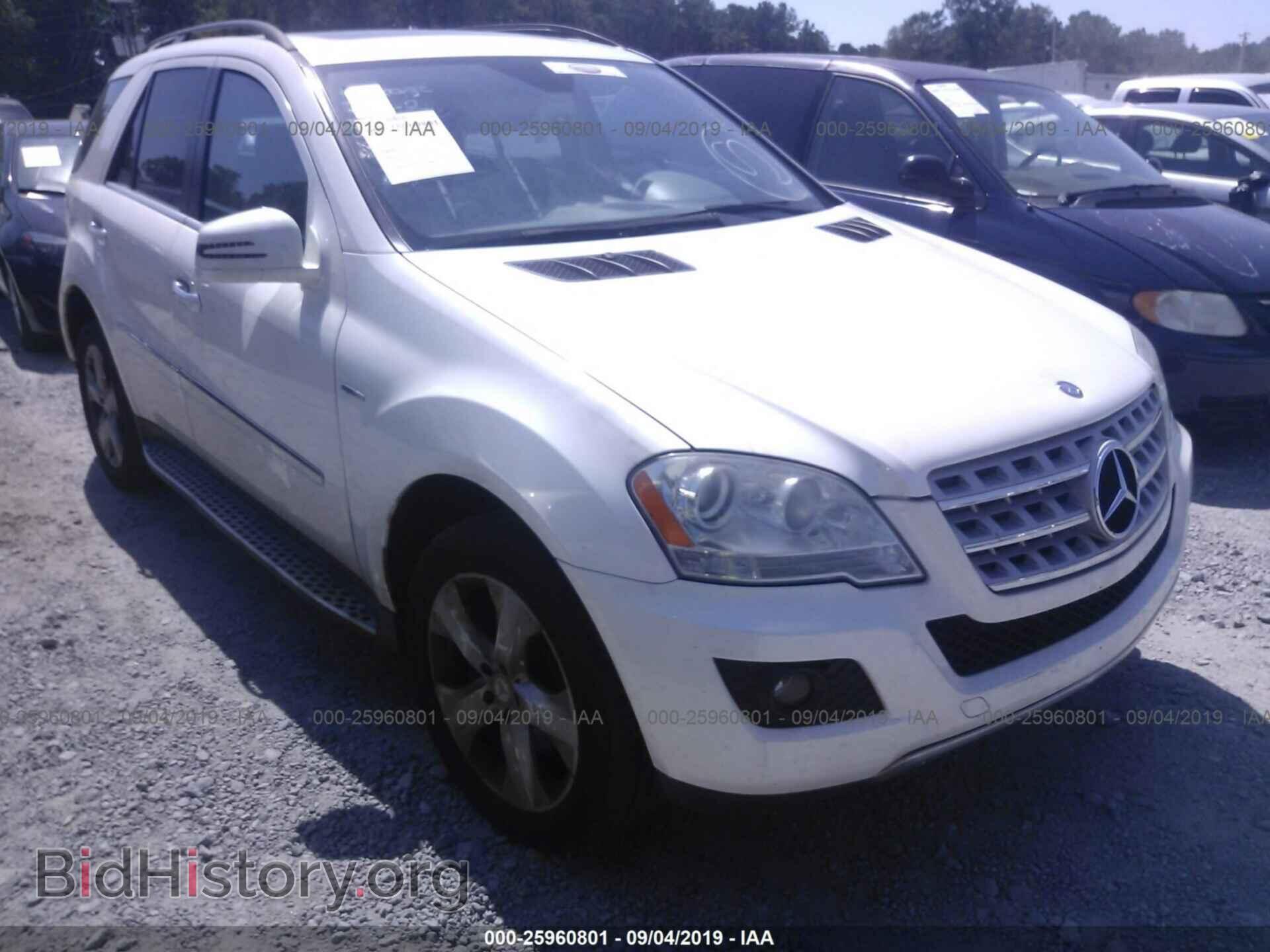 Photo 4JGBB2FB3BA718223 - MERCEDES-BENZ ML 2011